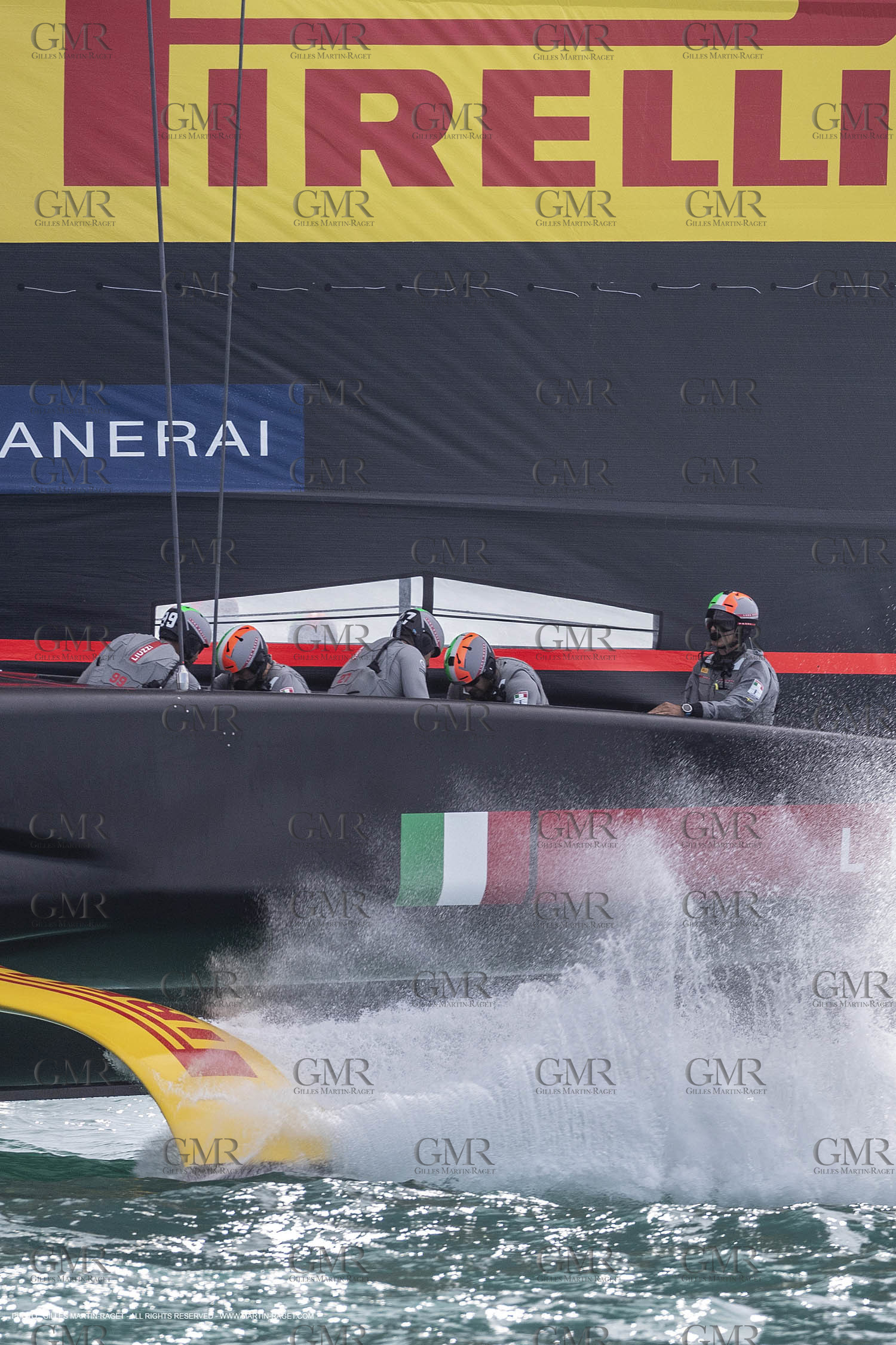 08 12 2020 - Auckland (NZL) - 36th America's Cup - Practice Sessions - Day 1