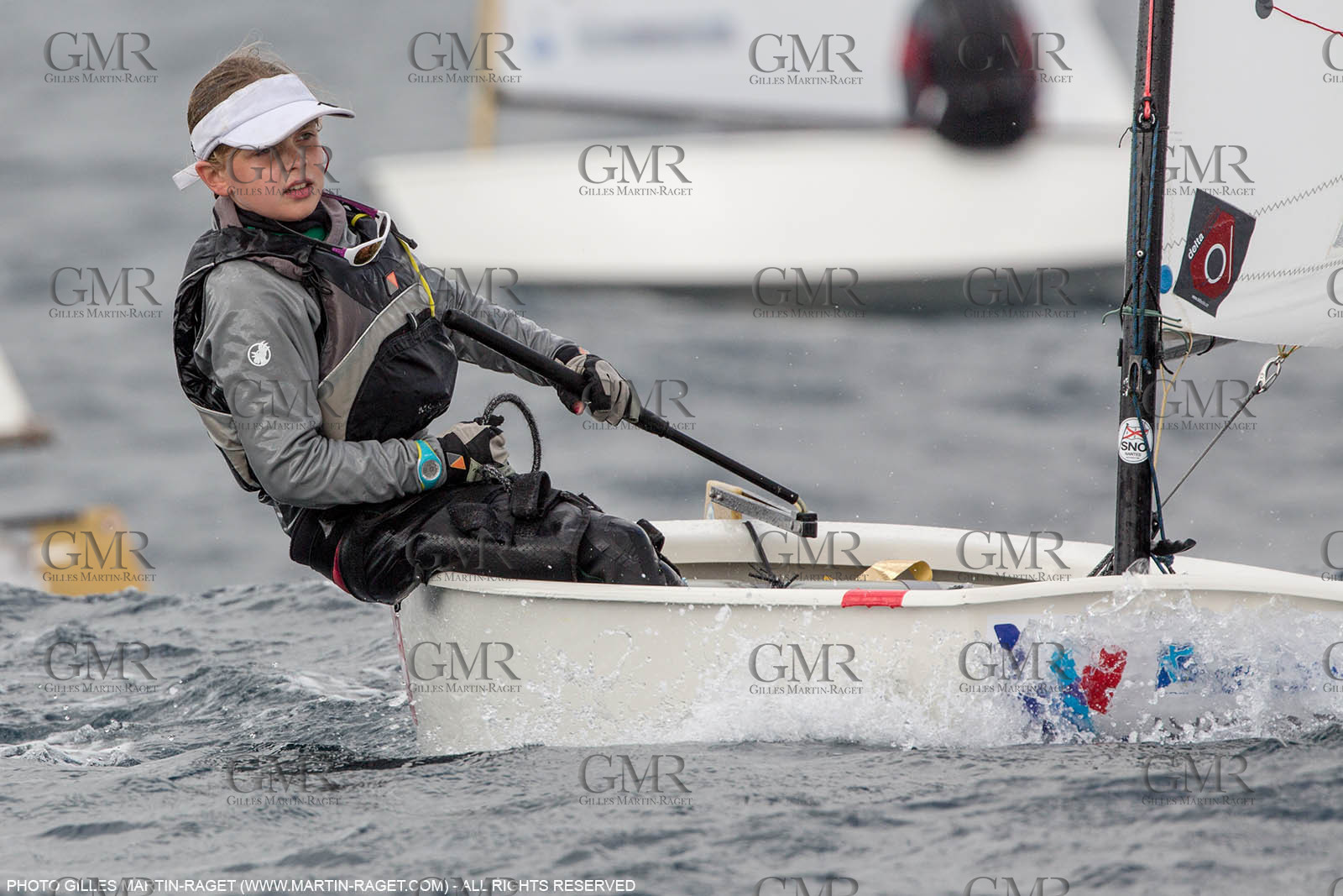 15 04 2016, Marseille (FRA,13), SNIM Dériveurs, Coupe Internationale de Printemps Optimist, Final Day