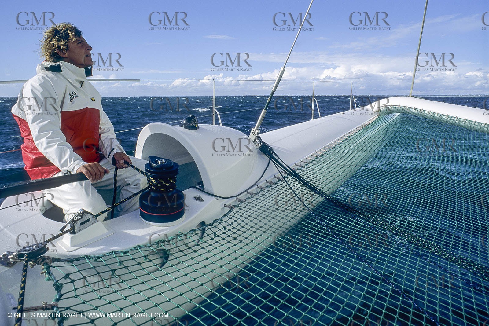 Sailing, Offshore Racing, Route du Rhum 1990, RMO, Laurent Bourgnon