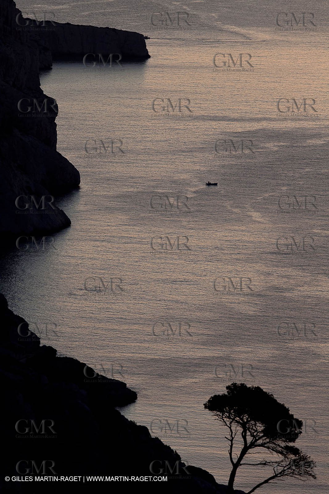 Décembre 2009 - Marseille (FRA) - Les Calanques - Hauts de Sormiou vu depuis le col de Cortiou