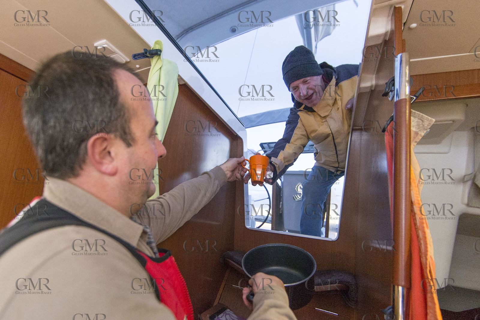 08 01 2016, Marseille (FRA, 13), Cruising in winter in the Calanques