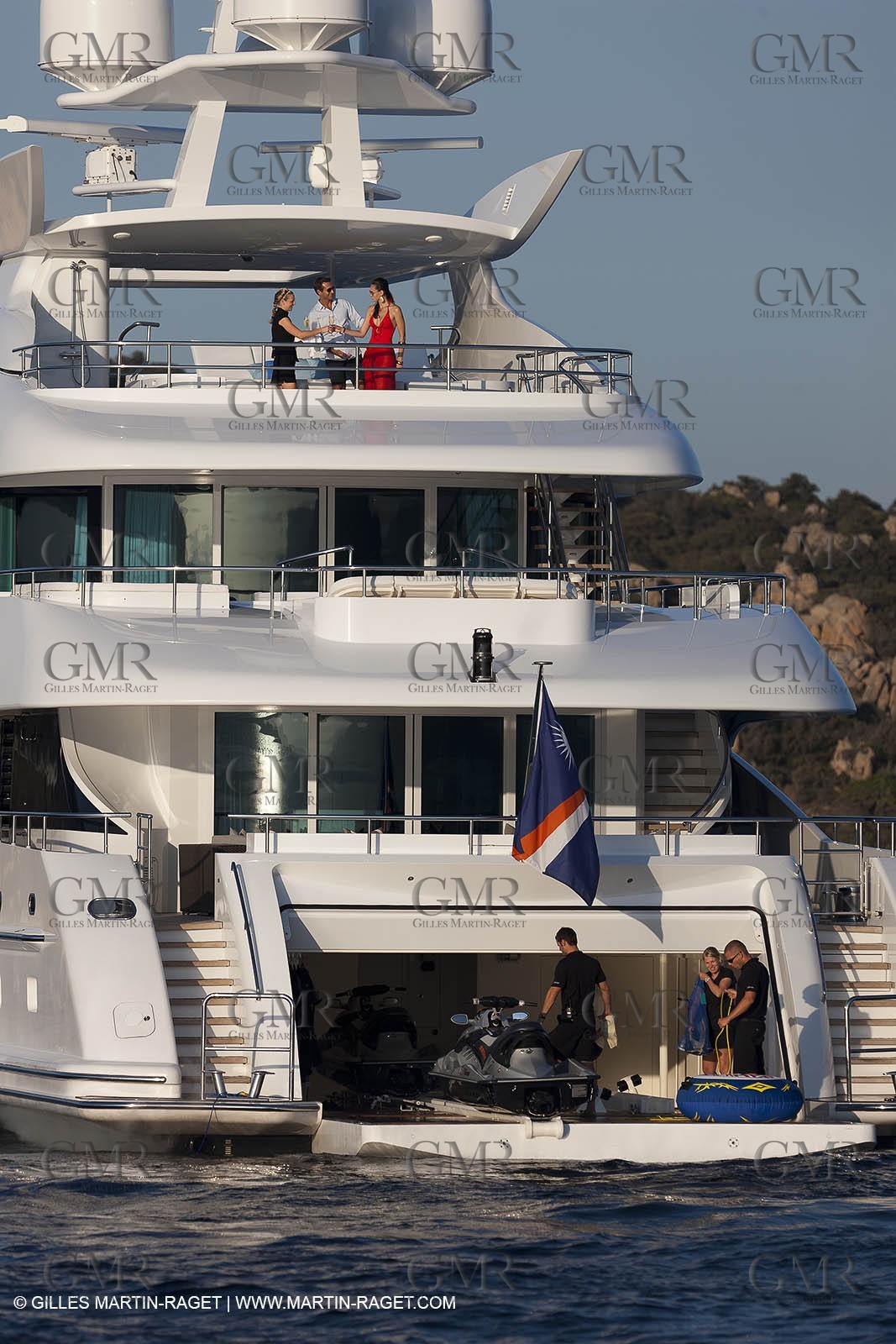 18 08 2011 - La Maddalena (ITA, Sardinia) - Motor yacht Inception