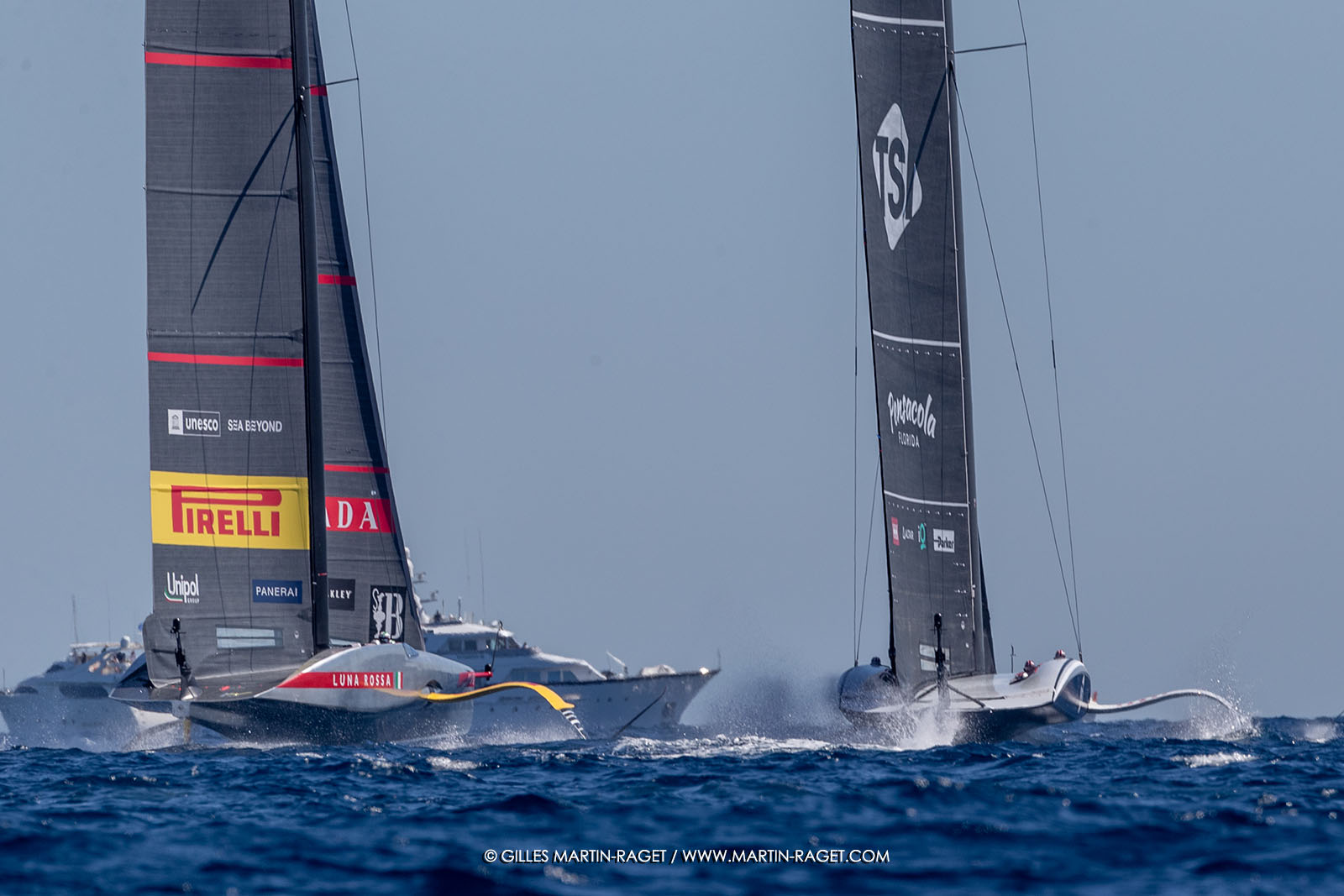 16 09 2024, Barcelona (ESP), 37th America's Cup, Louis Vuitton Cup Semi-final, Race Day 2