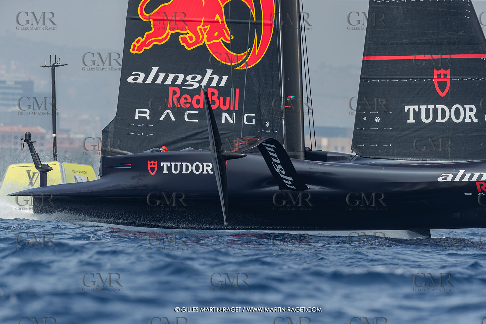 22 08 2024, Barcelona (ESP), Louis Vuitton 37th America's Cup, Louis Vuitton Preliminary Regatta, Race Day 1