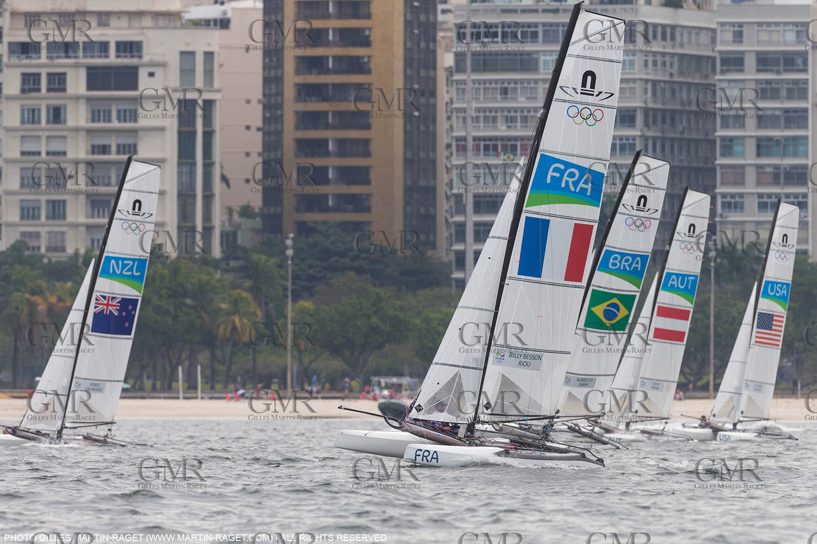 16 08 2016, Rio de Janeiro (BRA), 2016 Olympic Games, Sailing,