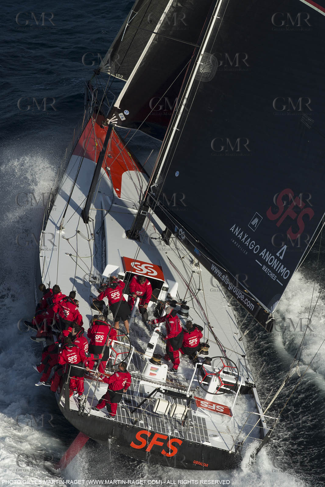24 mars 2016   Marseille (FRA,13), SFS II (skipper Lionel Péan), dernière sortie d'entraînement avant la SNIM