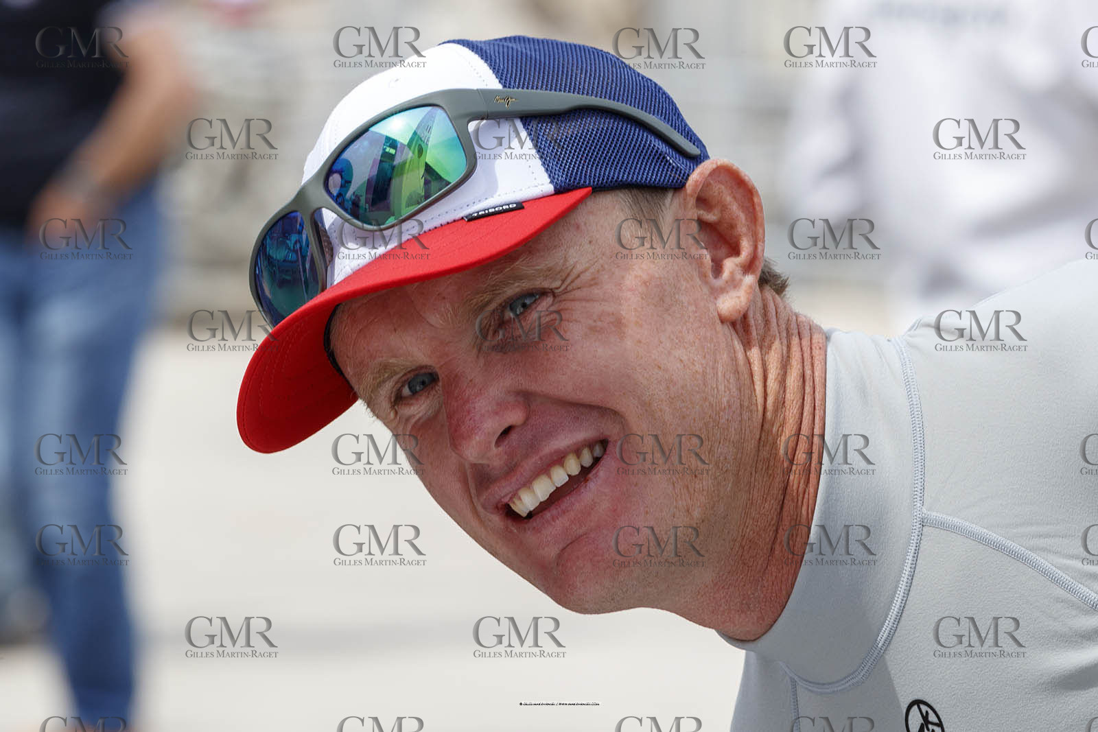 15 04 2024, Marseille (FRA), présentation des sélectionnés olympiques français en voile pour les Jeux Olympiques de Paris 2024. JB Bernaz