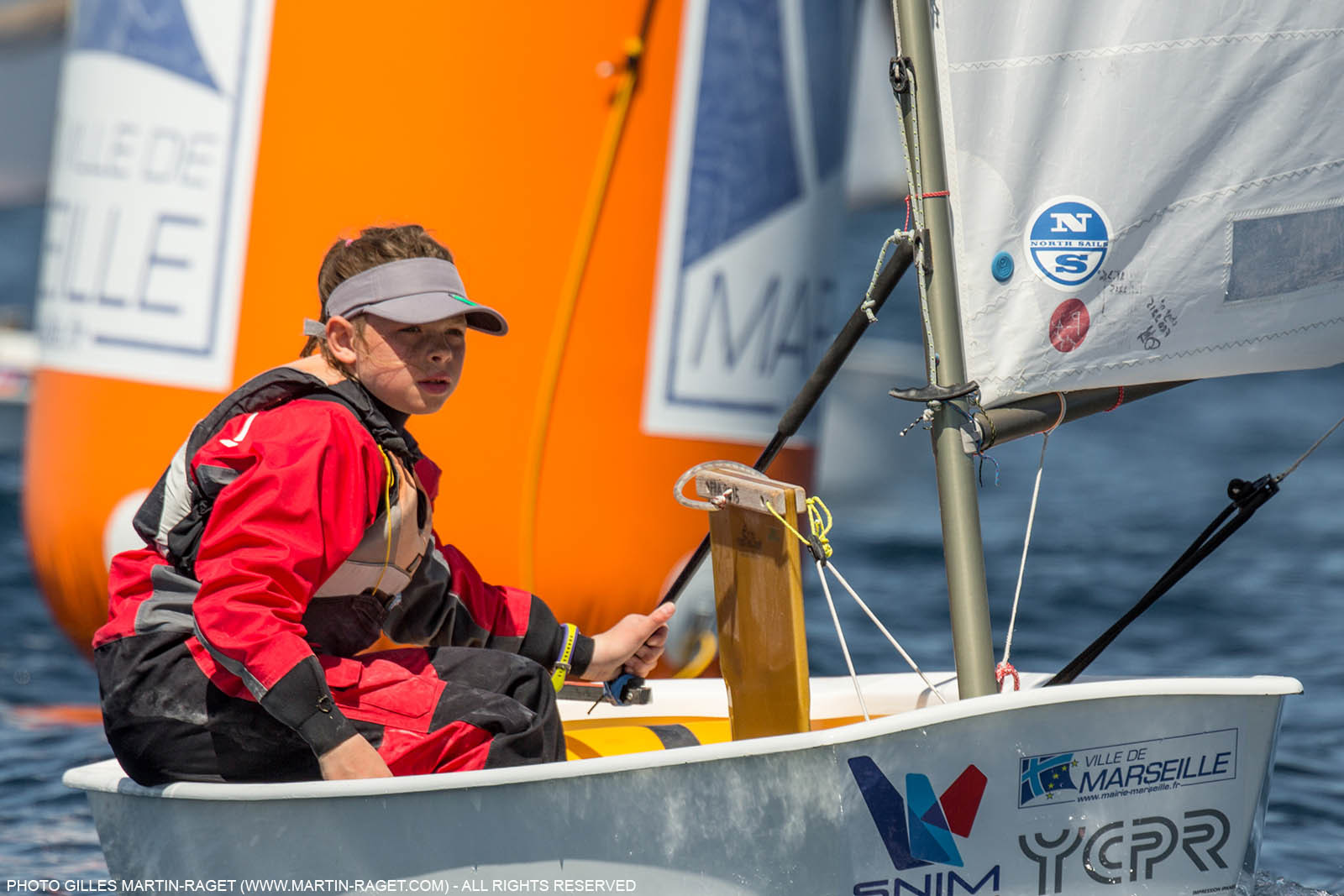 14 04 2016, Marseille (FRA,13), SNIM Dériveurs, Coupe Internationale de Printemps Optimist, Day 4