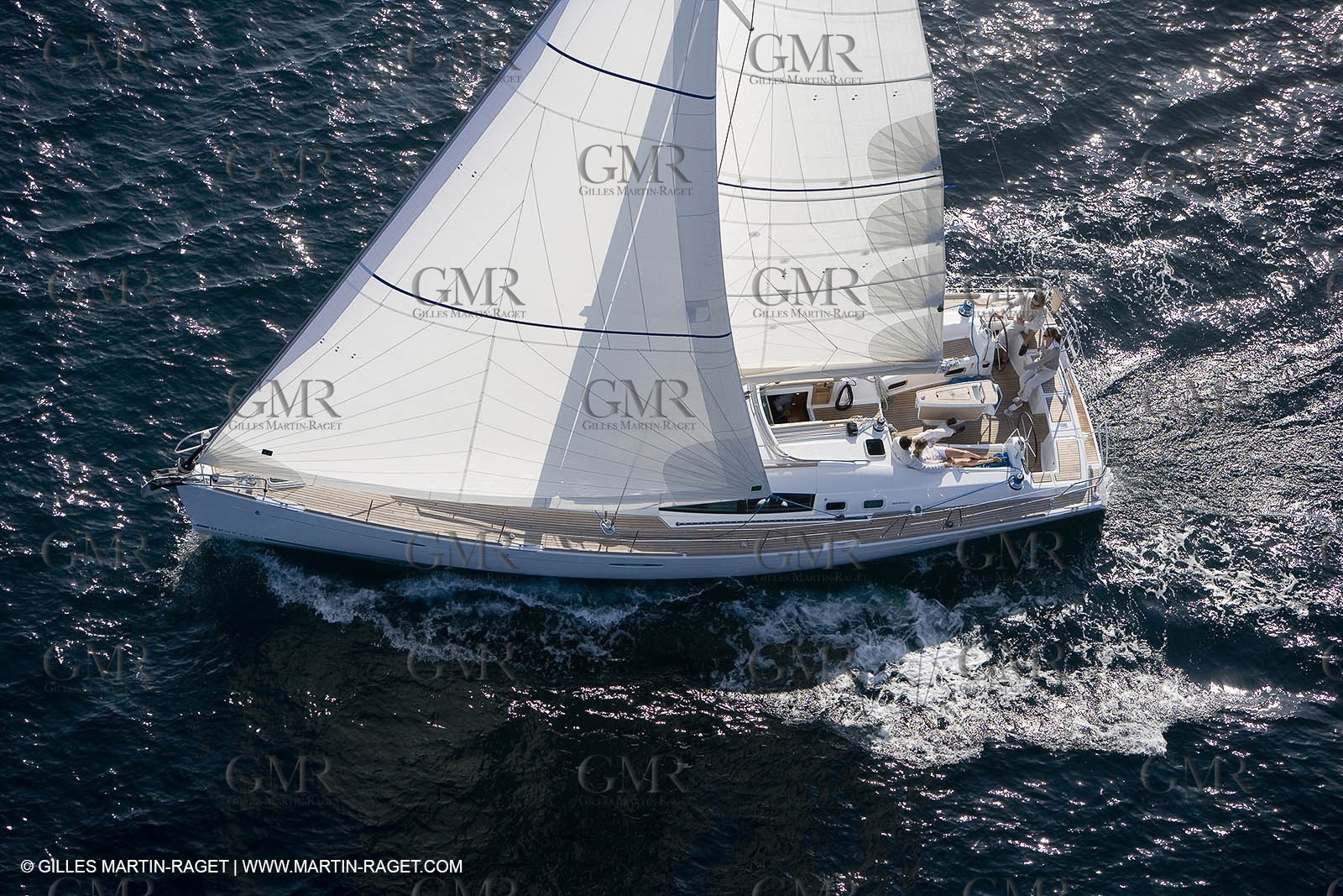 Monocoque de croisiere sous voile