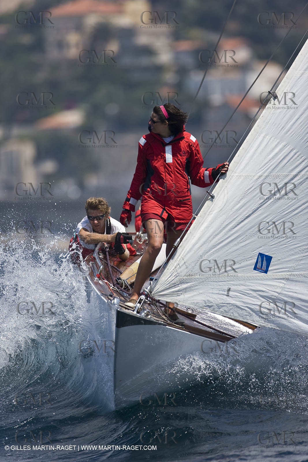 Sailing, Classic yachts, Voiles Vieux Port 2009, Marseille (FRA)