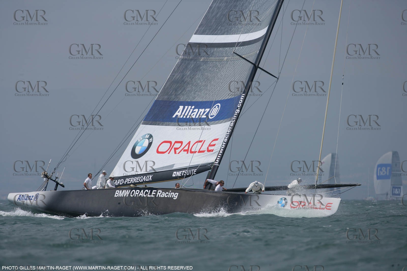 30 04 2007-Valencia (Spain)- 32nd America's Cup - Louis Vuitton Cup - RR2 - Day 2 - BMW ORACLE Racing