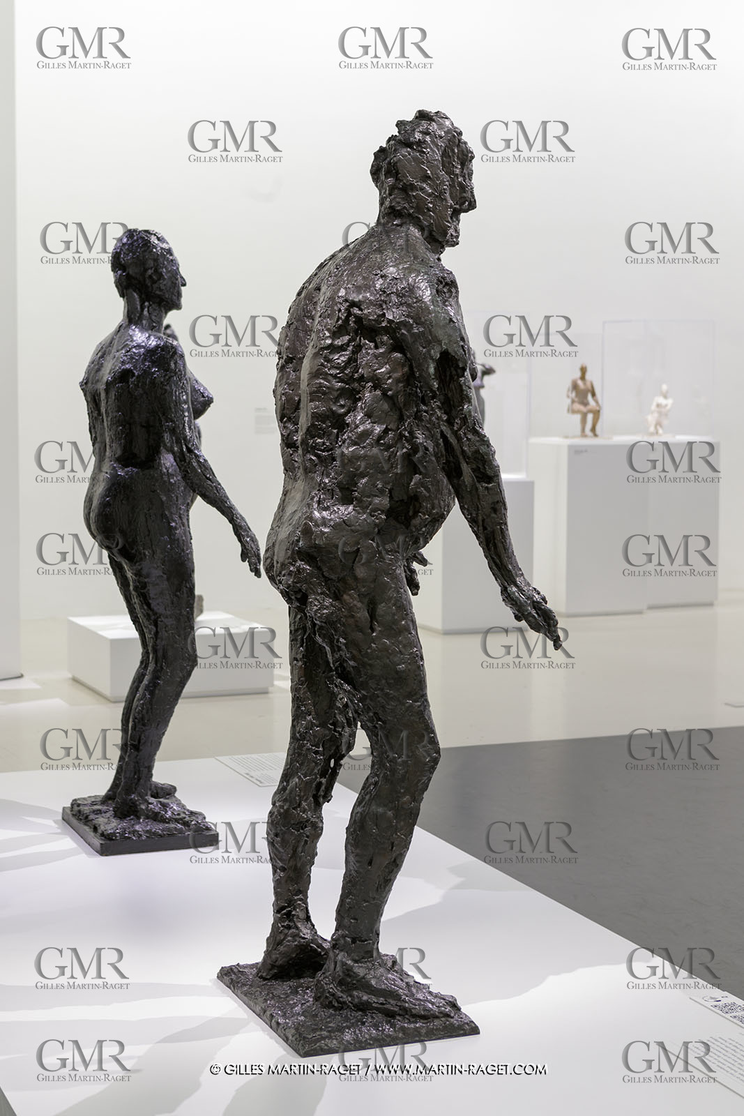02 05 2023, Paris (FRA), oeuvre de Germaine Richier, Exposition Centre Pompidou 2023,  L'Orage et l'Ouragane