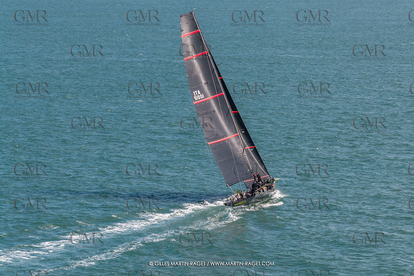 19 07 2025, Cowes (UK, IOW), Admiral's Cup 2025, Channel Race Start, Django WR51, Yacht Club Coasta Smeralda - ITA