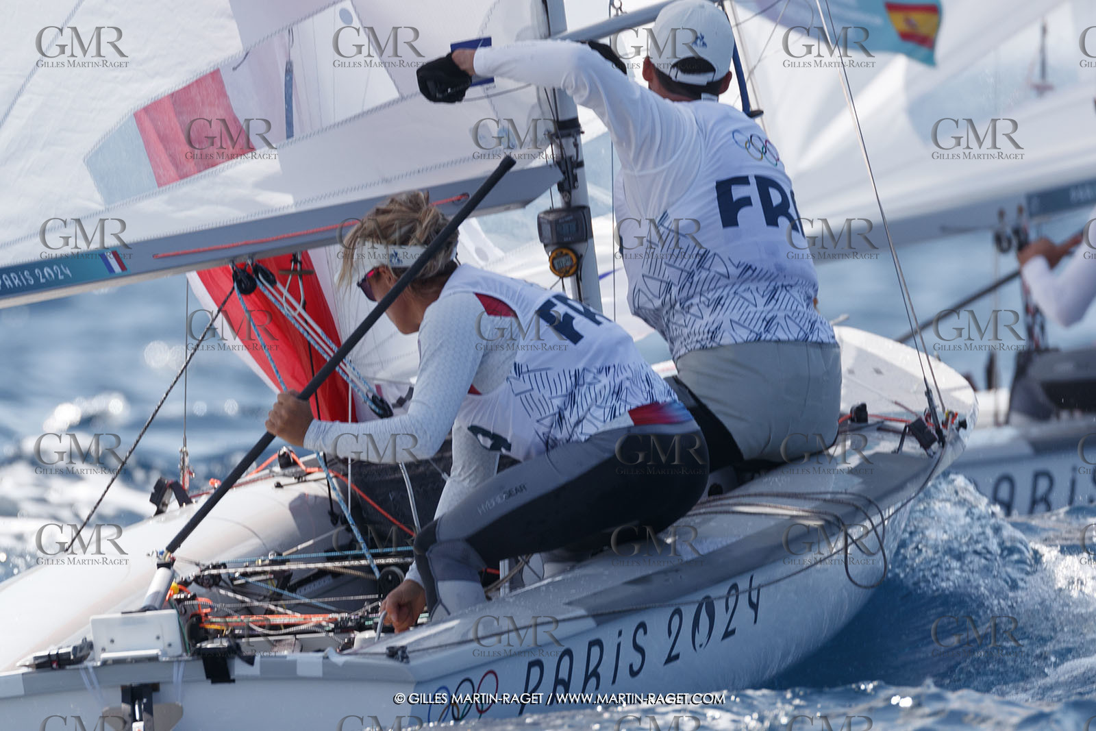 03 08 2024, Marseille (FRA), Paris 2024 Olympic Games, Sailing, Race Day 7