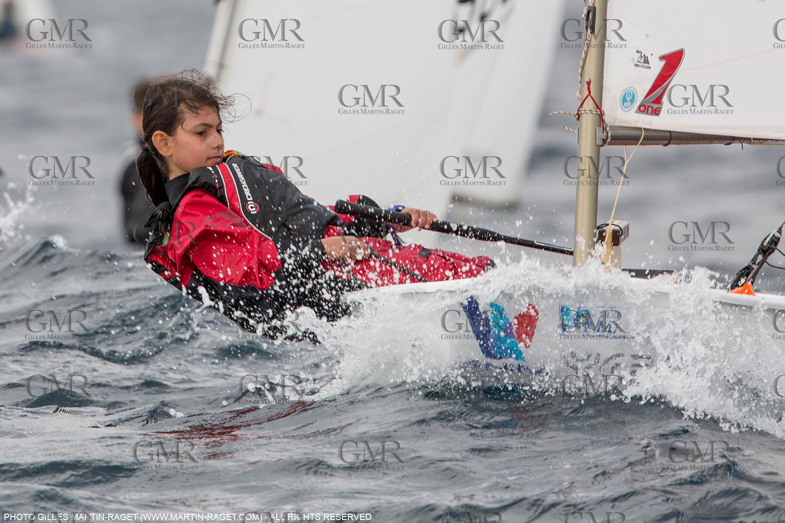 15 04 2016, Marseille (FRA,13), SNIM Dériveurs, Coupe Internationale de Printemps Optimist, Final Day