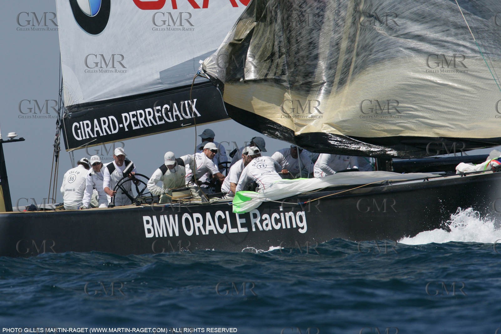 7 05 2007-Valencia (Spain)- 32nd America's Cup - Louis Vuitton Cup - RR2 - Day 9 - BMW ORACLE Racing