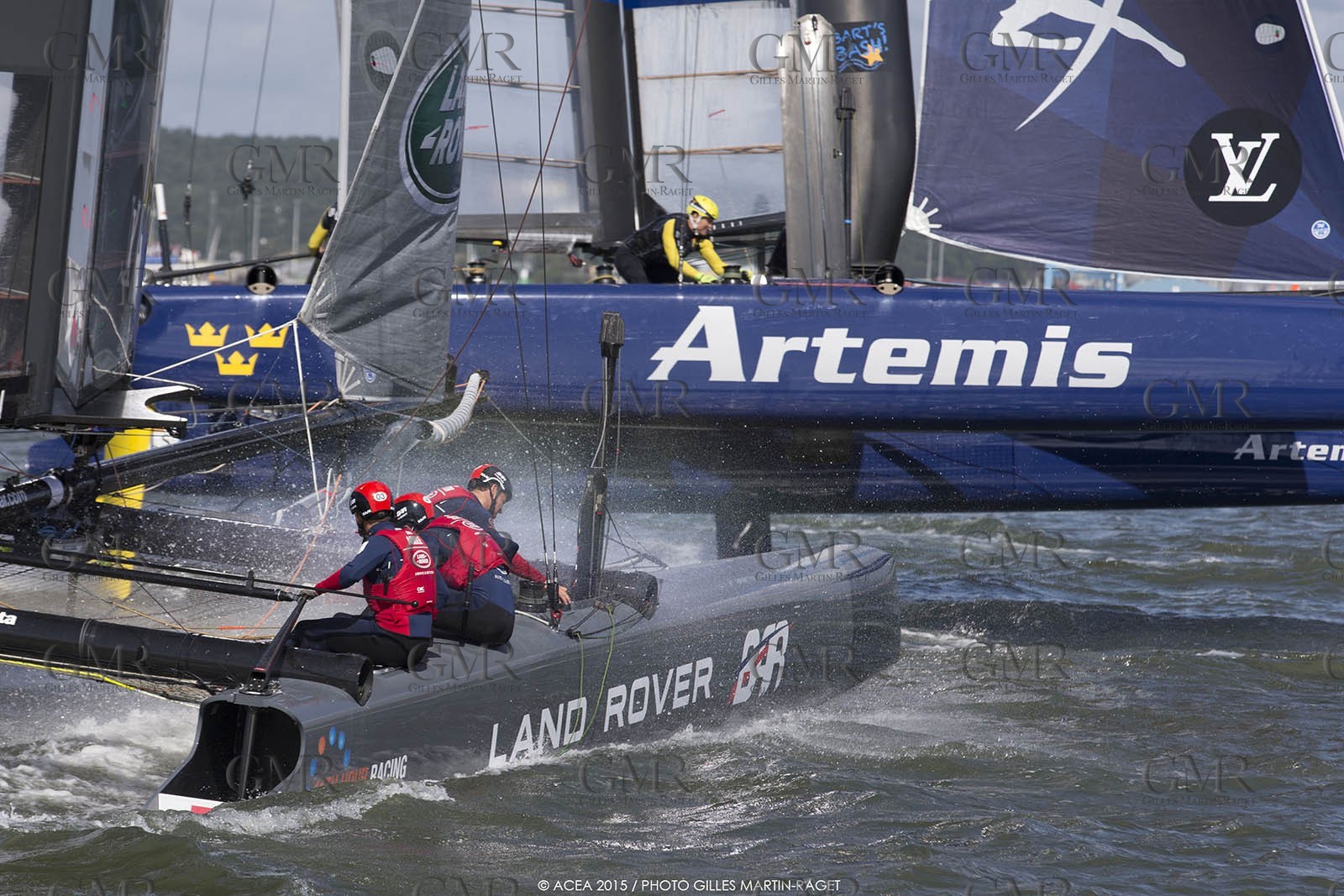 29 08 2015, Göthenburg, (SWE), 35th America's Cup, Louis Vuitton America's Cup World Series Göthenburg 2015, Race Day 1