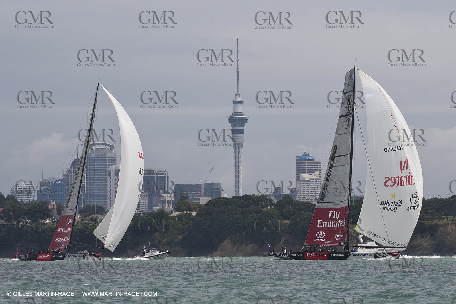 14 02 2009 - Auckland (NZL) -  Louis Vuitton Pacific Series -  Racing Day 14 - Challenger final