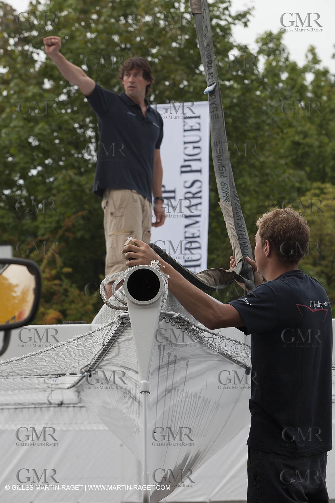 23 08 2010 - Ecublens (SUI) - L'Hydroptère.CH - Project launch
