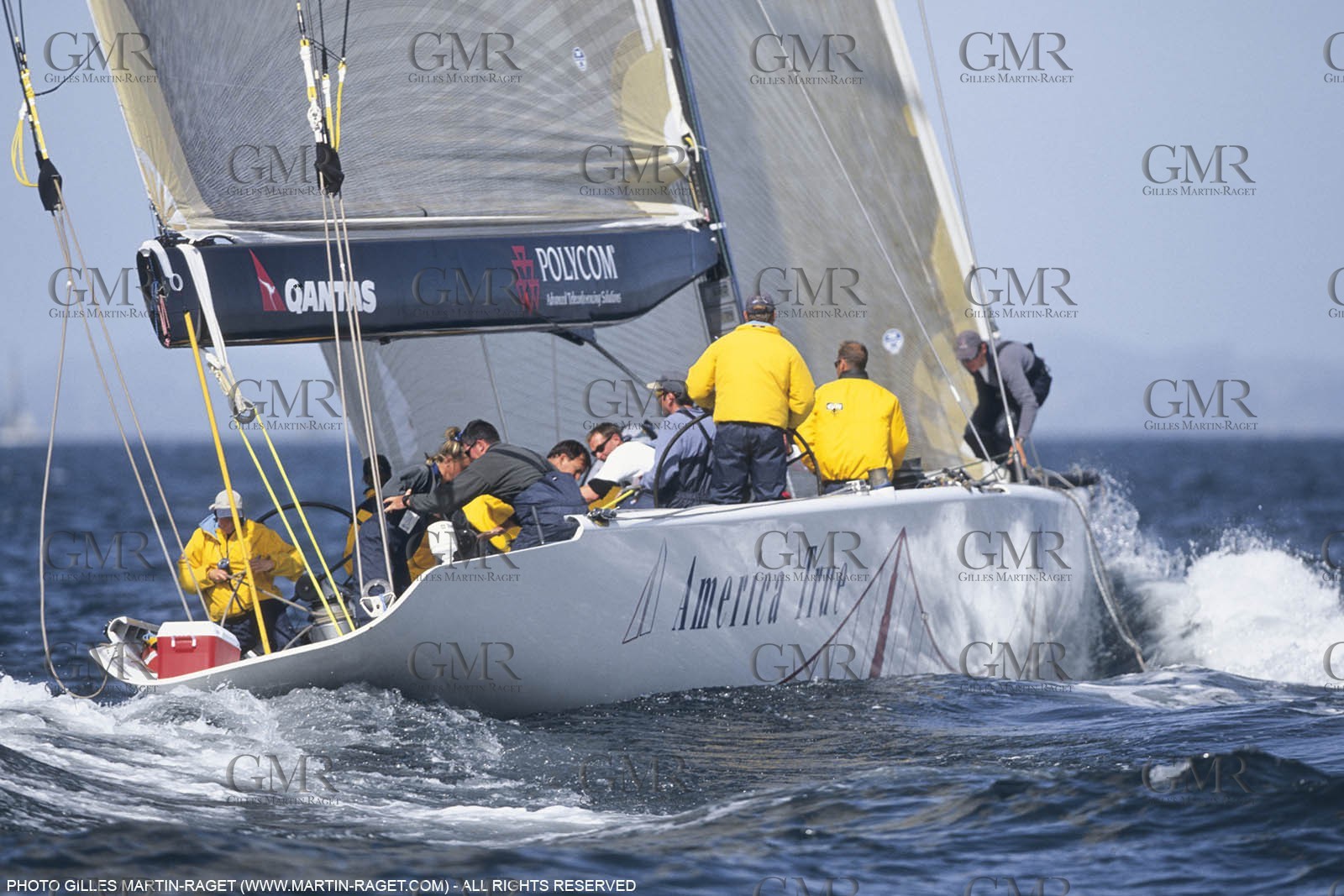 Sailing, Yacht Racing, America's Cup XXX, Auckland (NZL), 2000, America True