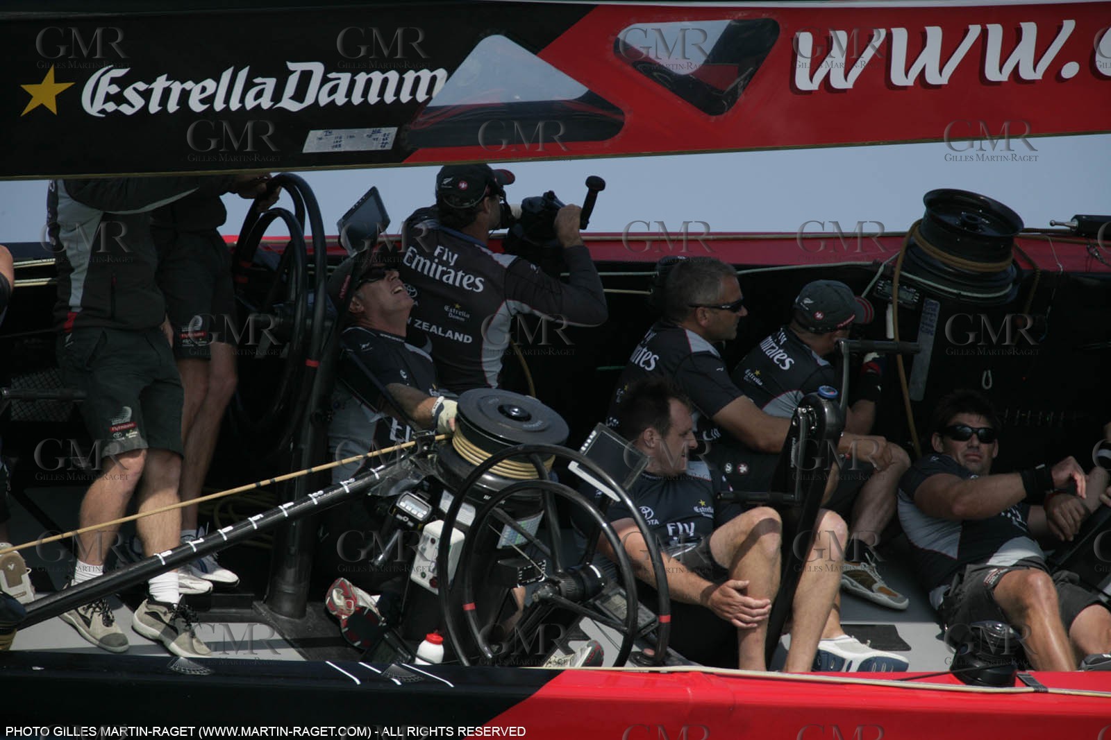 26 06 2007-Valencia (Spain)- 32nd America's Cup - Final Match - Day 3 - Alinghi vs Emirates Team New Zealand
