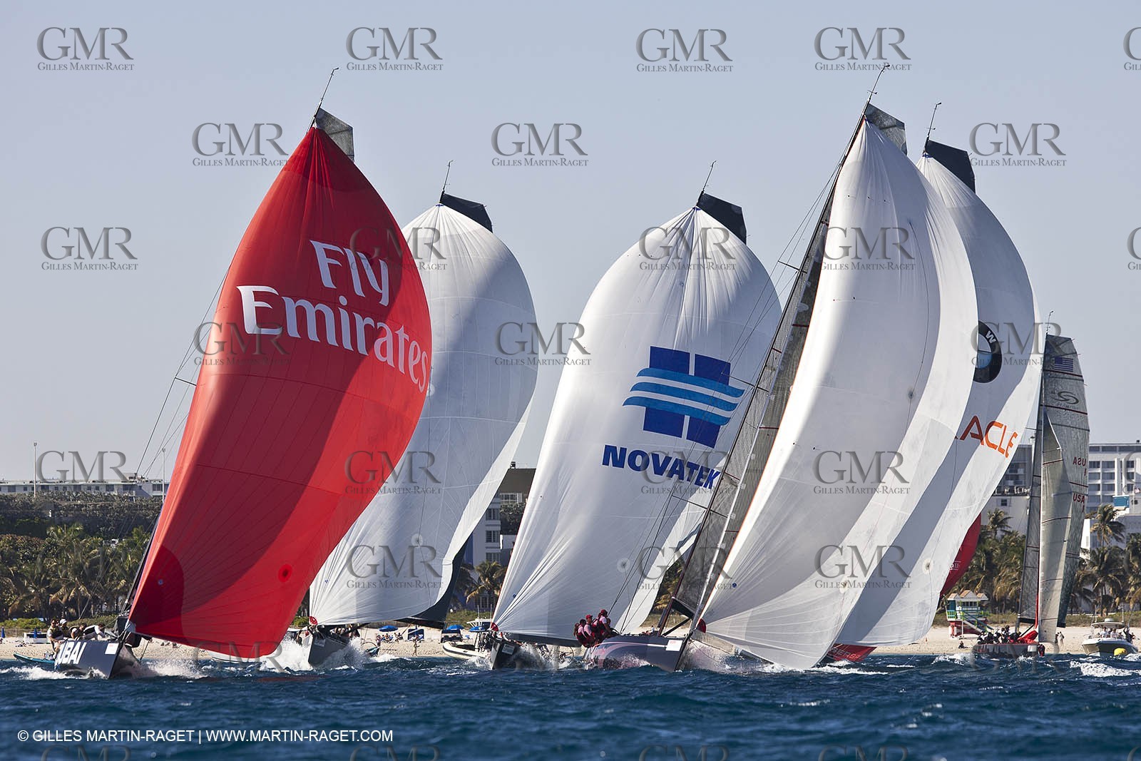 12 12 2010 - Miami (USA, FLA) - 2010 RC 44 World Champîonship - Oracle RC 44 Cup Miami - Final day - Fleet racing