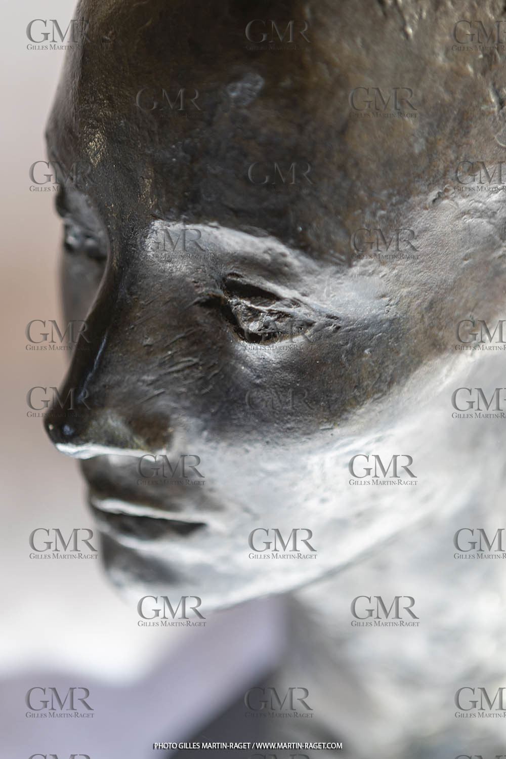 Oeuvre de Germaine Richier, buste La Regodias (Renée Regodias), 1938