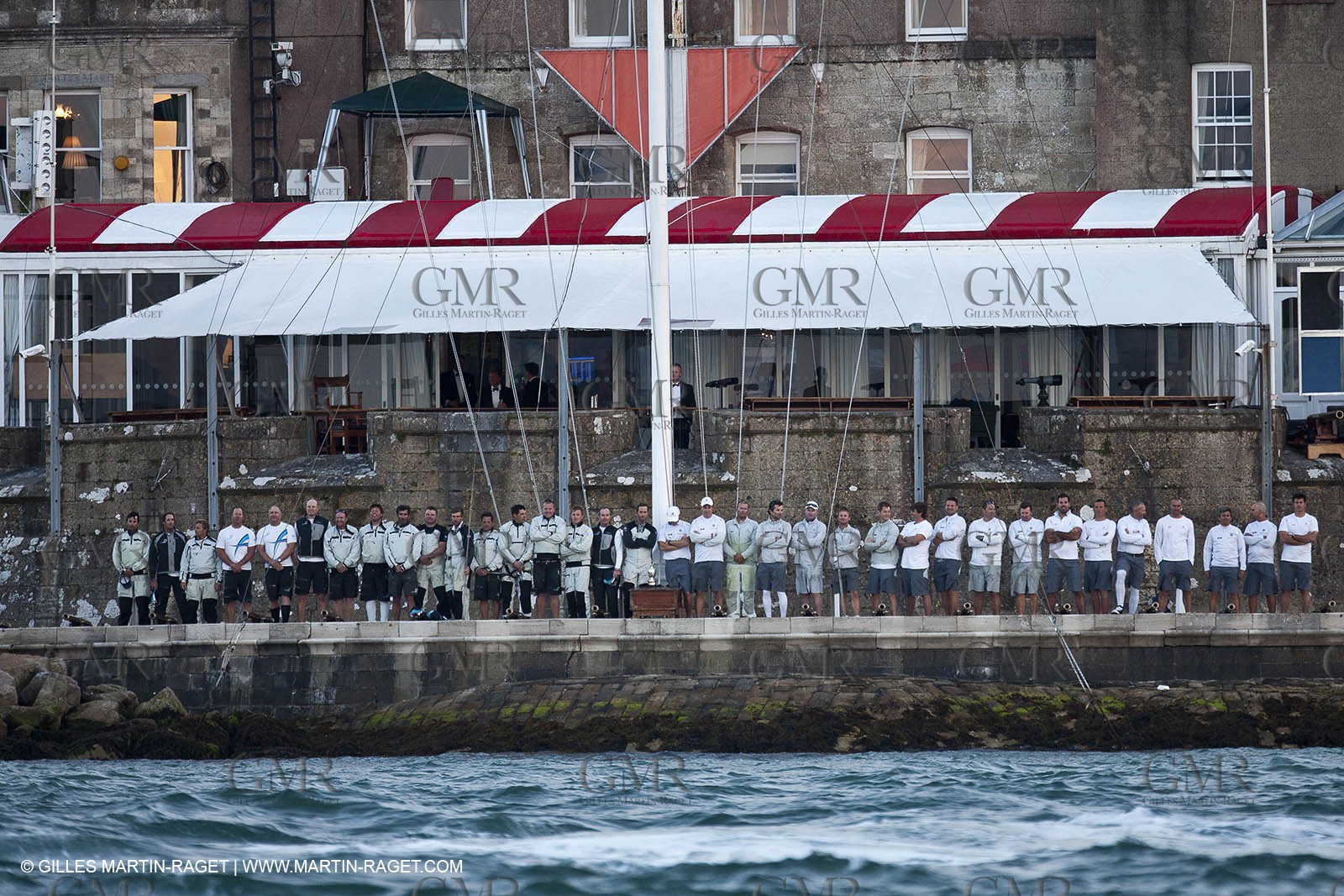 04 08 2010 - Cowes (UK, IOW) - The 1851 Cup -  BMW ORACLE Racing - Day 2.