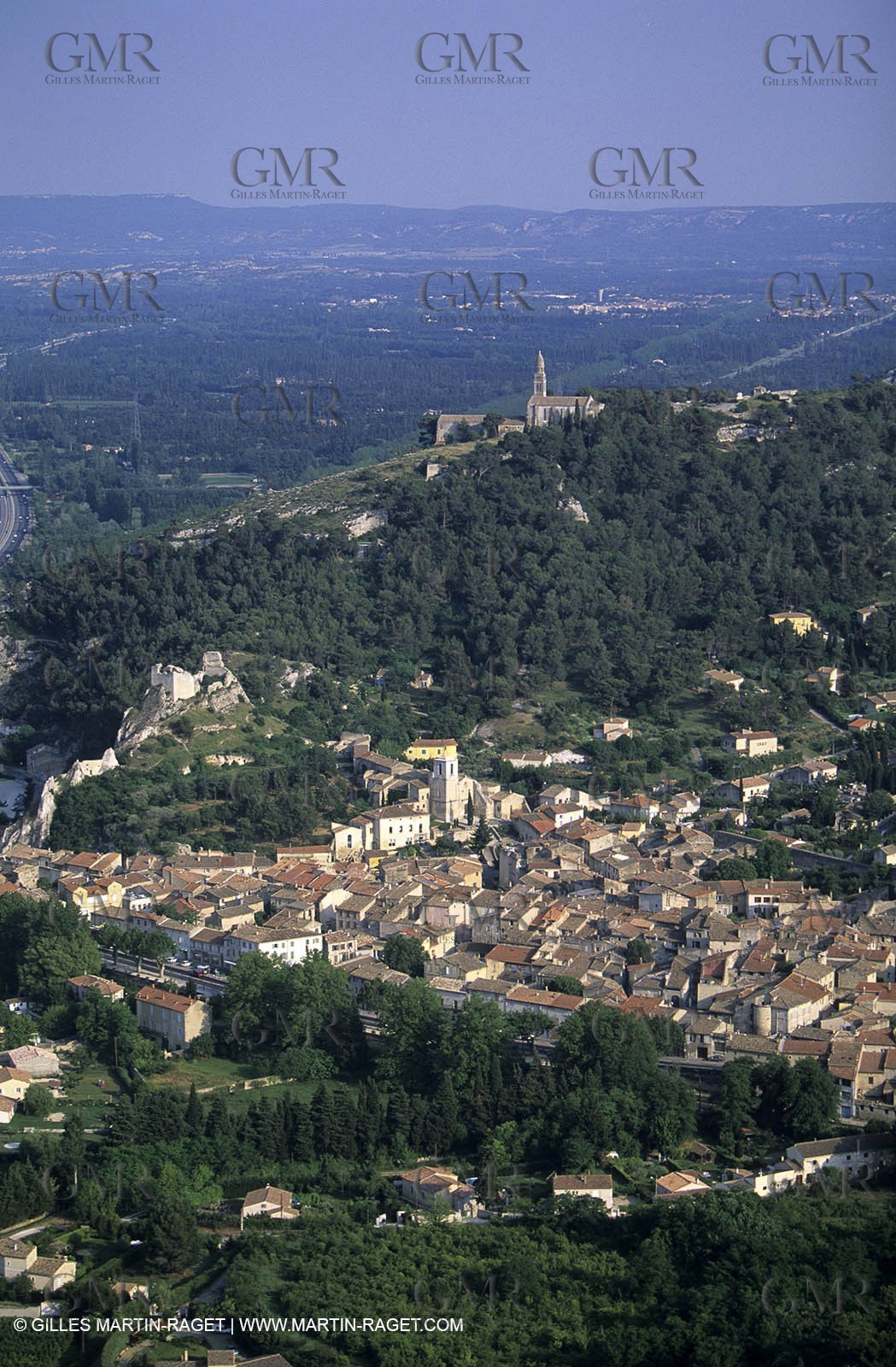 Alpilles and Montagnette hills, Orgon
