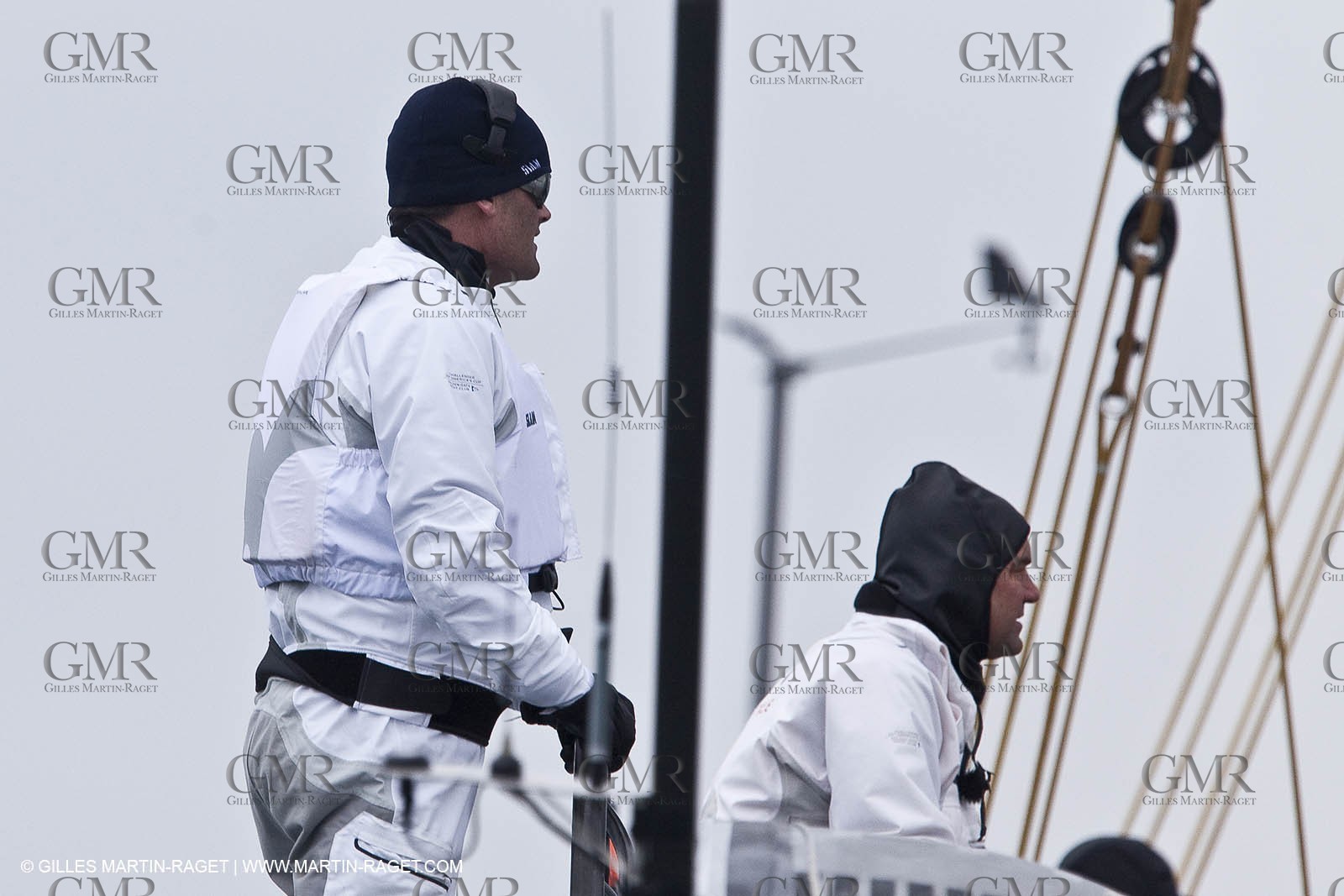 04 02 2010 - Valencia (ESP) - 33rd America's Cup - BMW ORACLE Racing -Training in Valencia