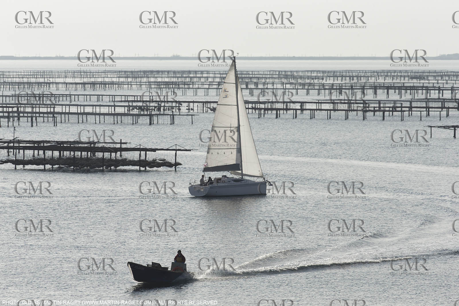 28 01 2016, Sète (FRA,34), Cruising on Thau Basin