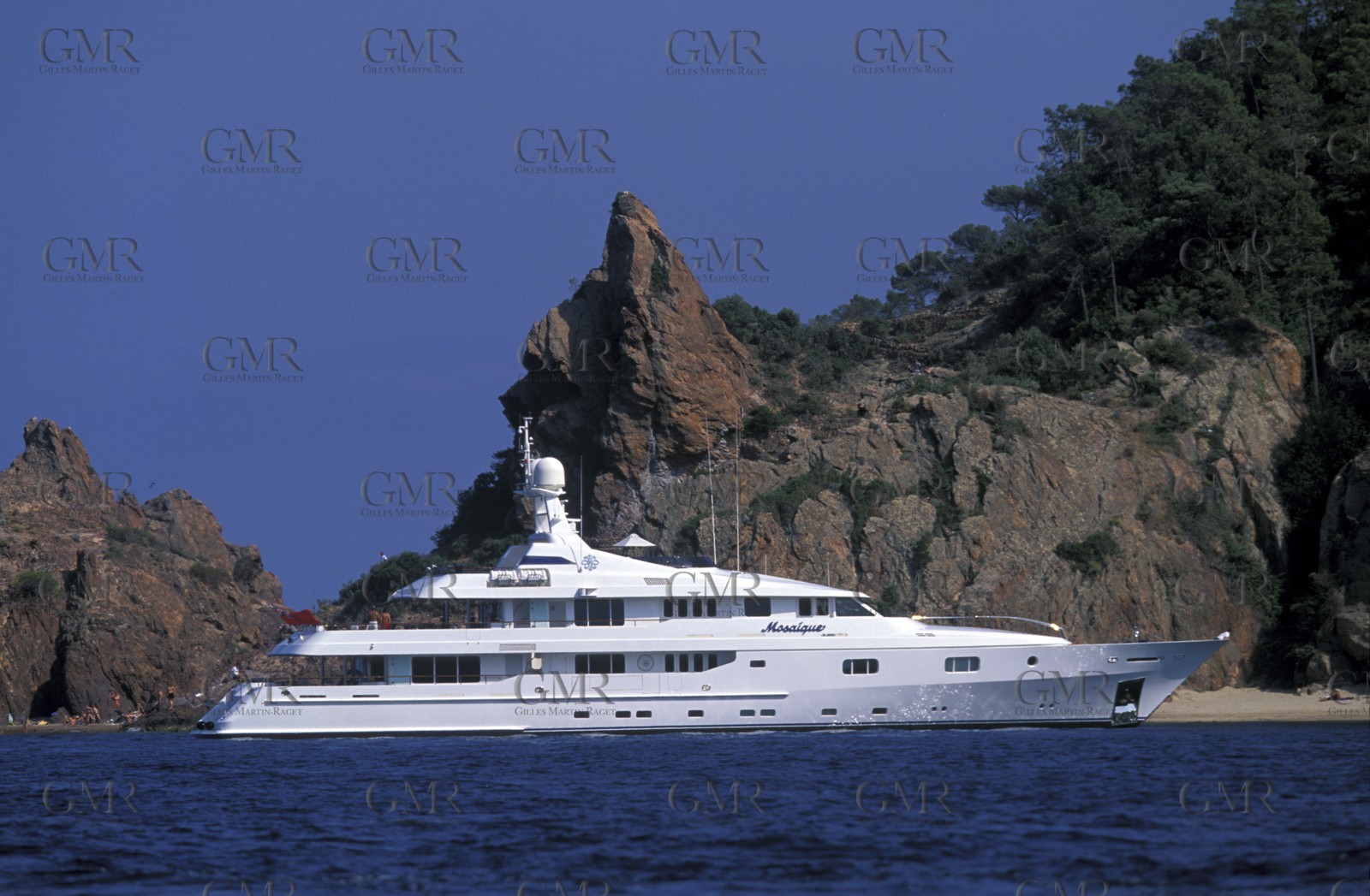 Power Yachts, super Yachts, Mosaïque