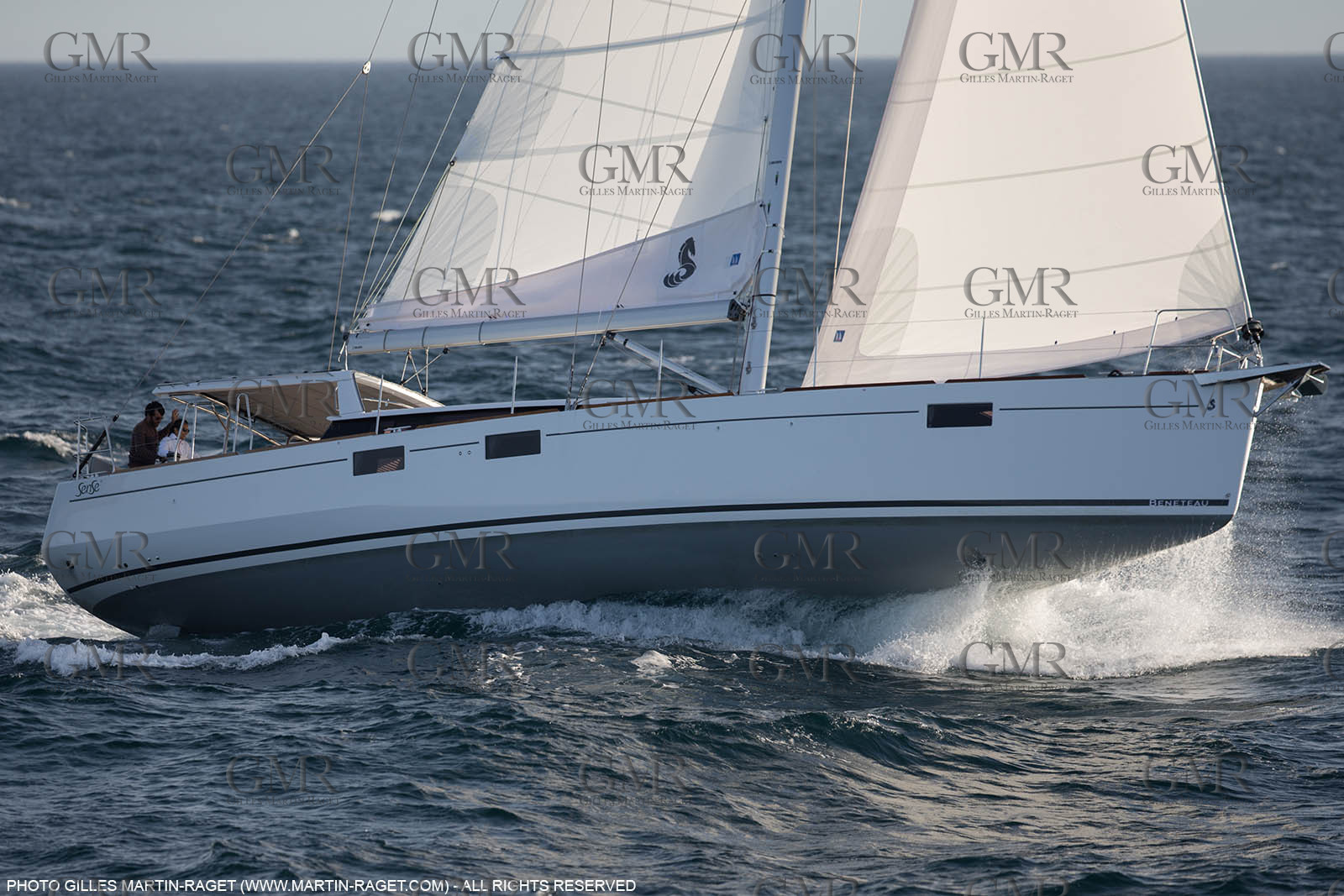 27 08 2016, Camaret-sur-mer (FRA,29), Chantier Bénéteau, Sense 57