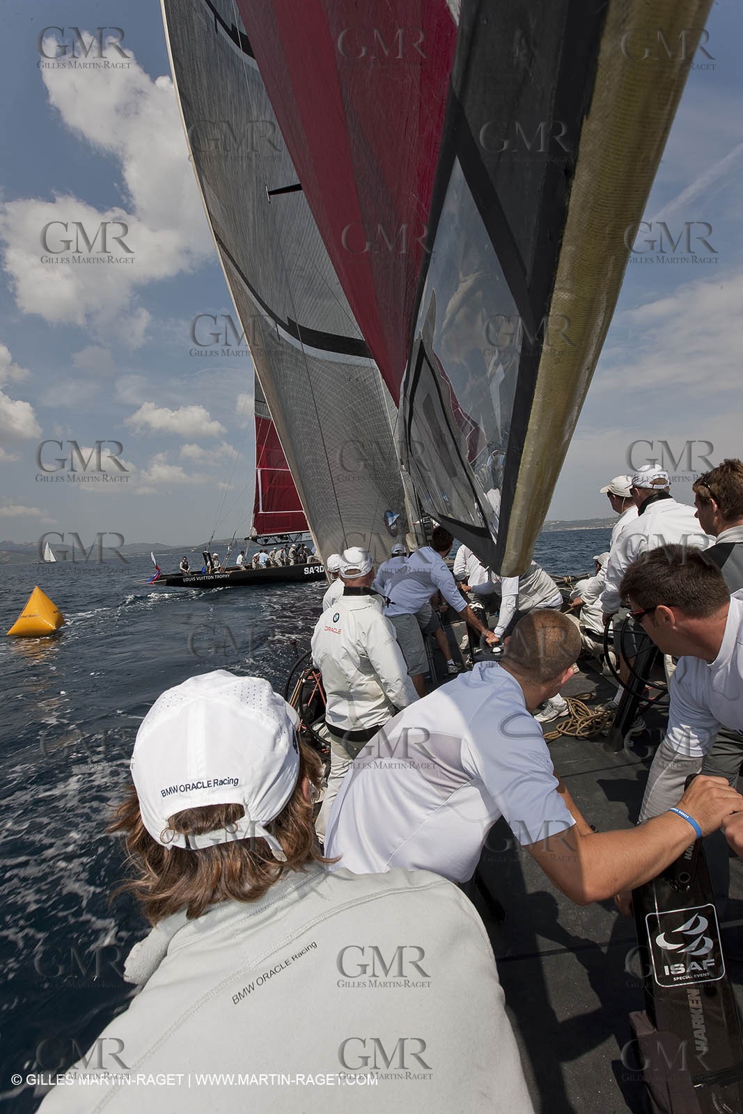 19 05 2010 - La Maddalena (ITA, Sardinia) Louis Vuitton Trophy - BMW ORACLE Racing - Training