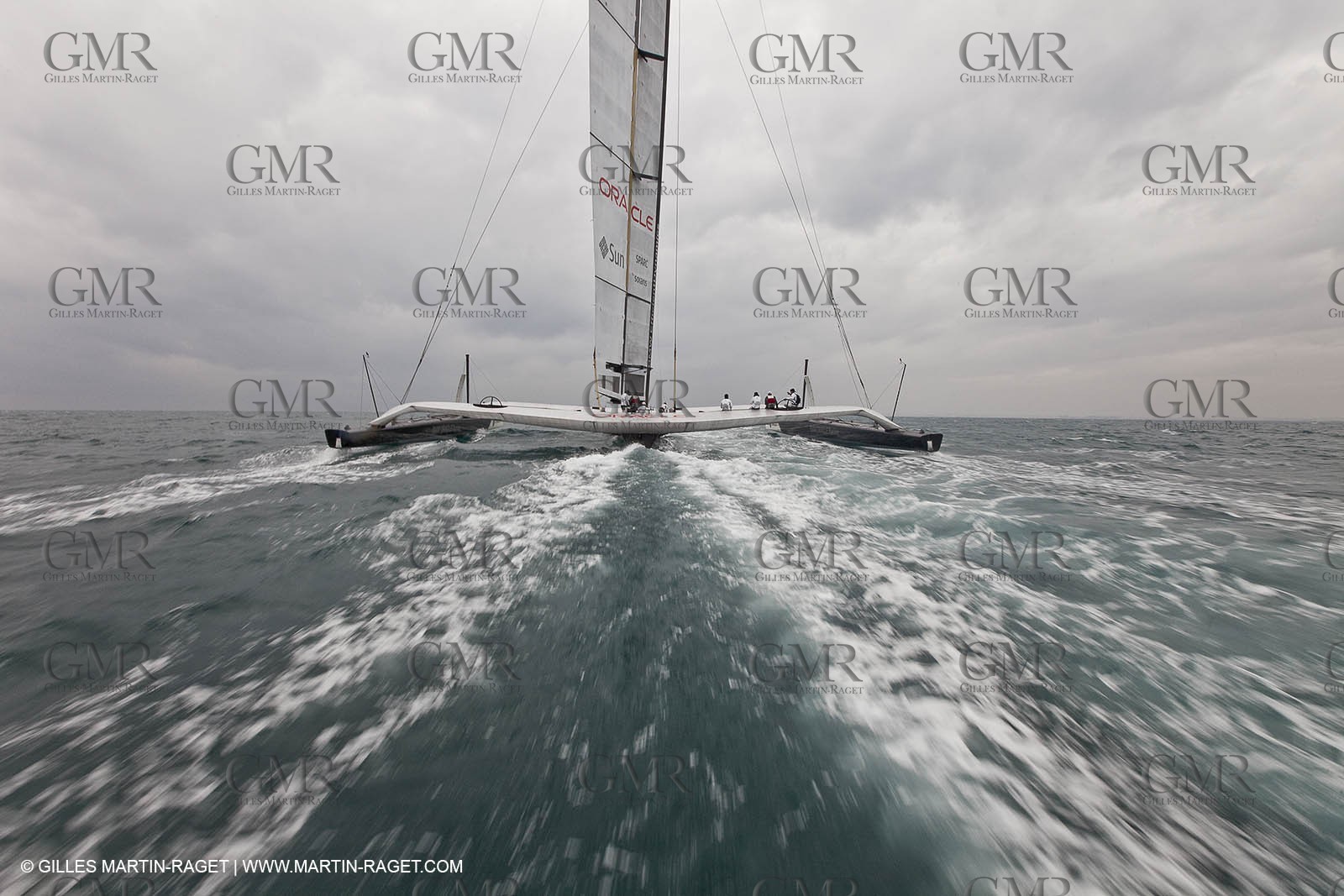 23 01 2010 - Valencia (ESP) - 33rd America's Cup - BMW ORACLE Racing - Valencia training - Day 4