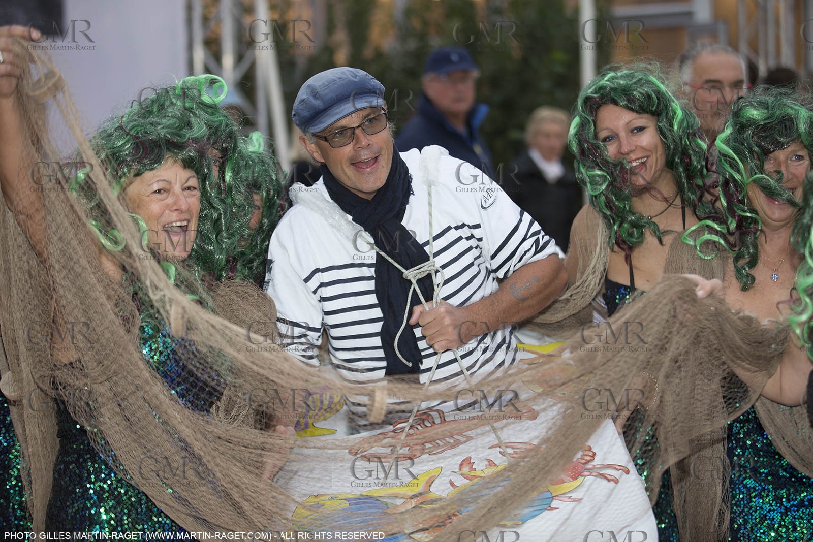 01 10 2025, Saint-Tropez (FRA,83) , Voioes de Saint-Tropez 2015, Day 4, Crew parade