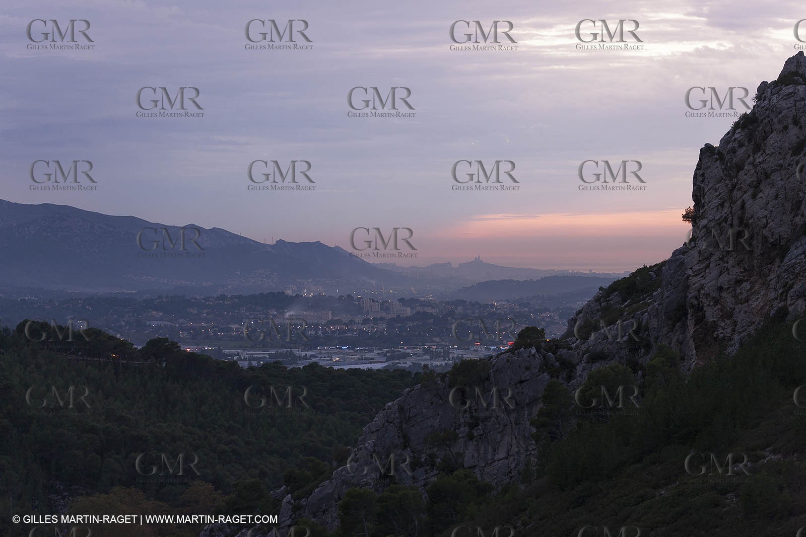 23 10 2012 - Gemenos (FRA) - Aubagne the 'Huveaune river valley, East of Marseille