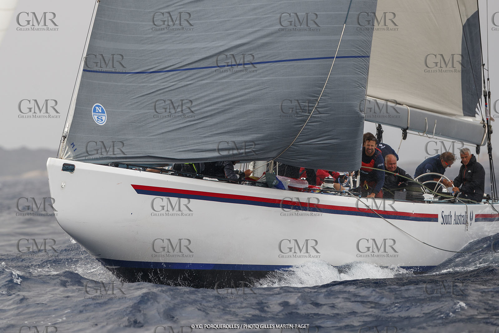 19 06 2024, Porquerolles Island (FRA), Championnat du monde des 12 m JI 2024, Race Day 1