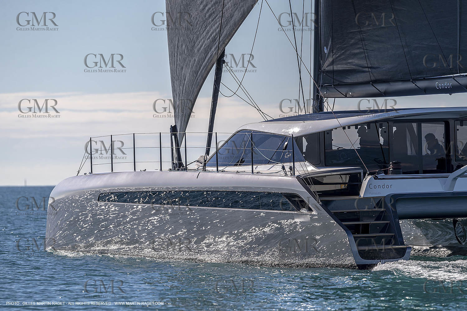 05 02 2019, La Grande Motte (FRA,34), Gunboat 68 sail testing  2