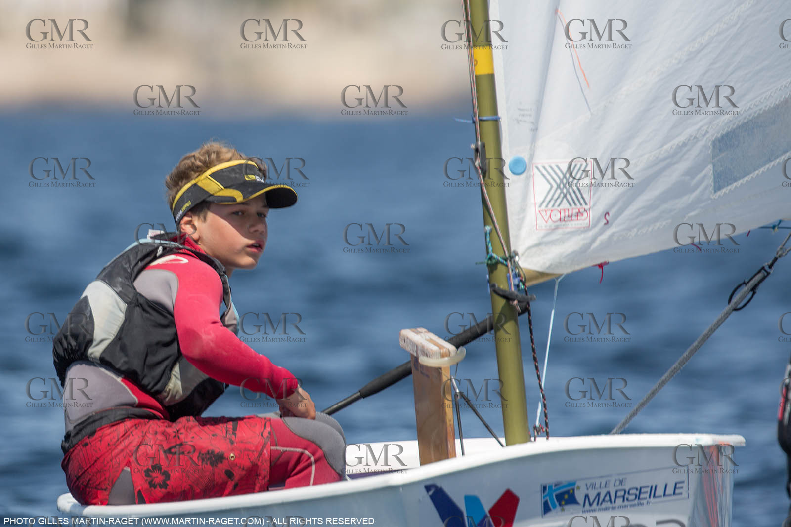 14 04 2016, Marseille (FRA,13), SNIM Dériveurs, Coupe Internationale de Printemps Optimist, Day 4