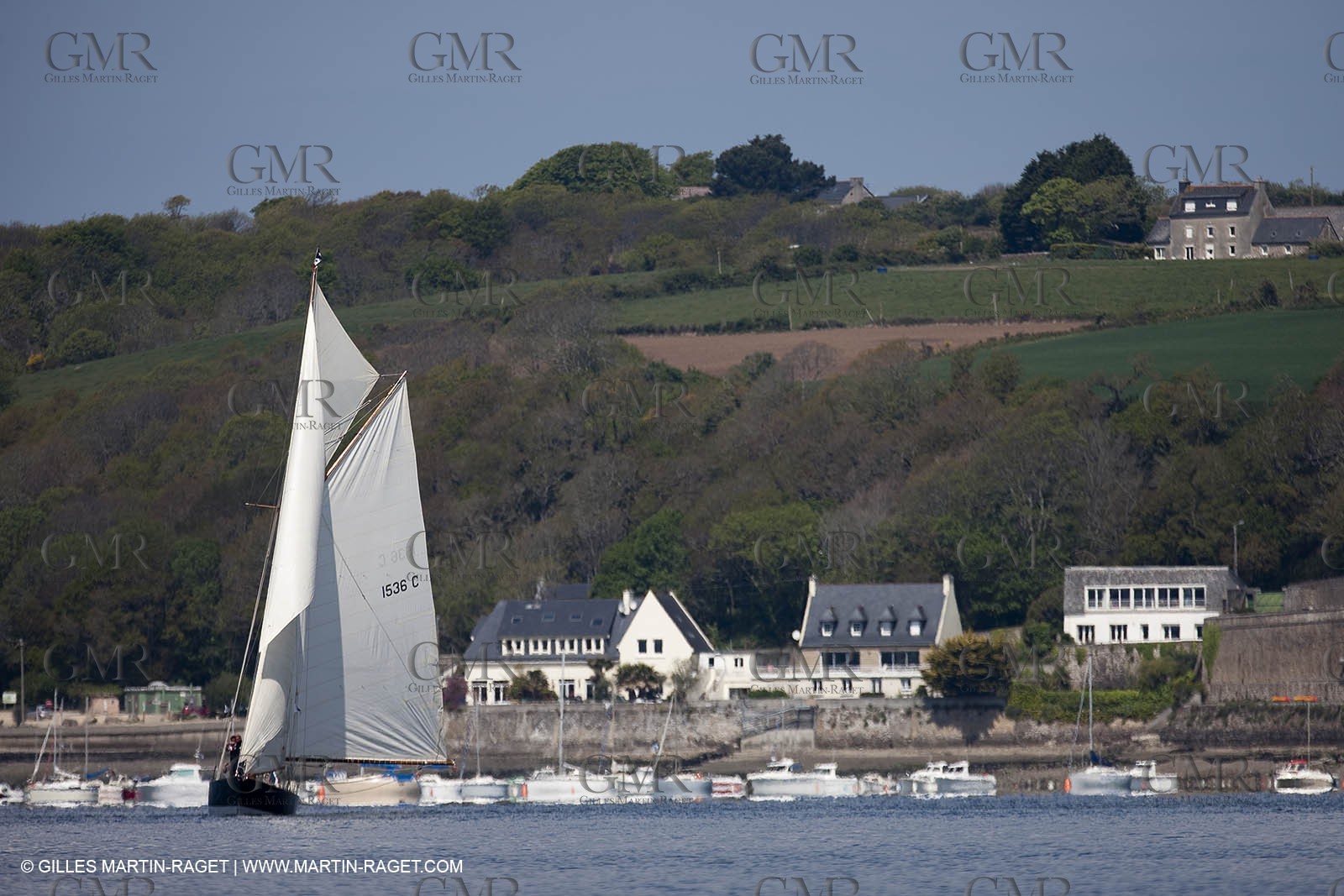 19 05 2010 - Brest (FRA,29) -  Pen Duick in the Brest straight