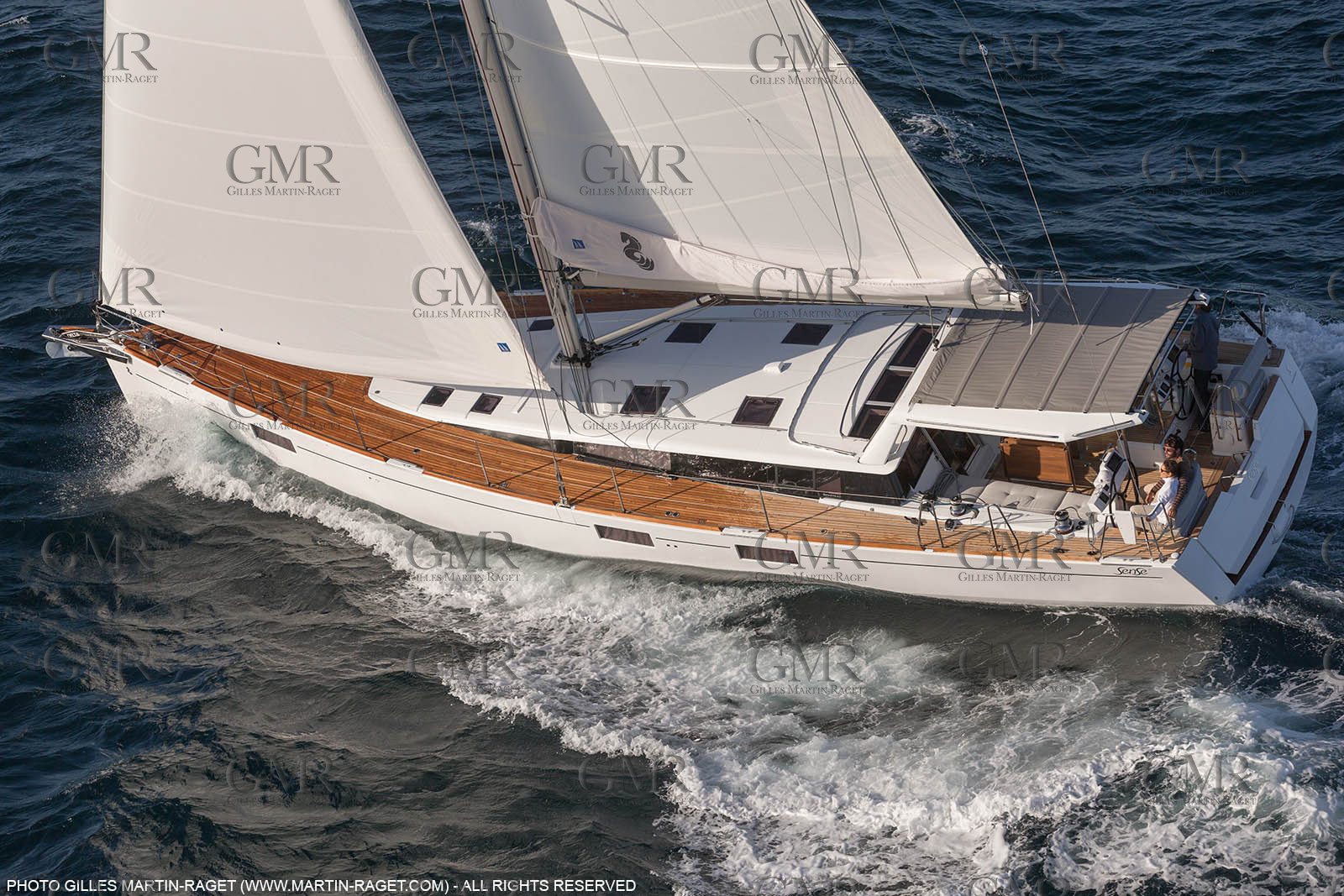 27 08 2016, Camaret-sur-mer (FRA,29), Chantier Bénéteau, Sense 57