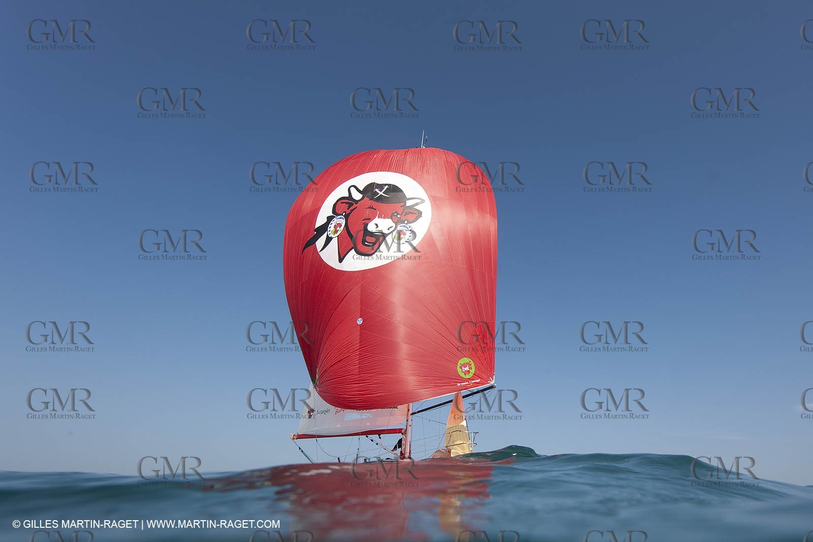 13 03 2010 -  La Grande Motte   Port Camargue (FRA) - Groupe Bel - Kito de Pavant   Sebastien Audigane training for Transat AG2R