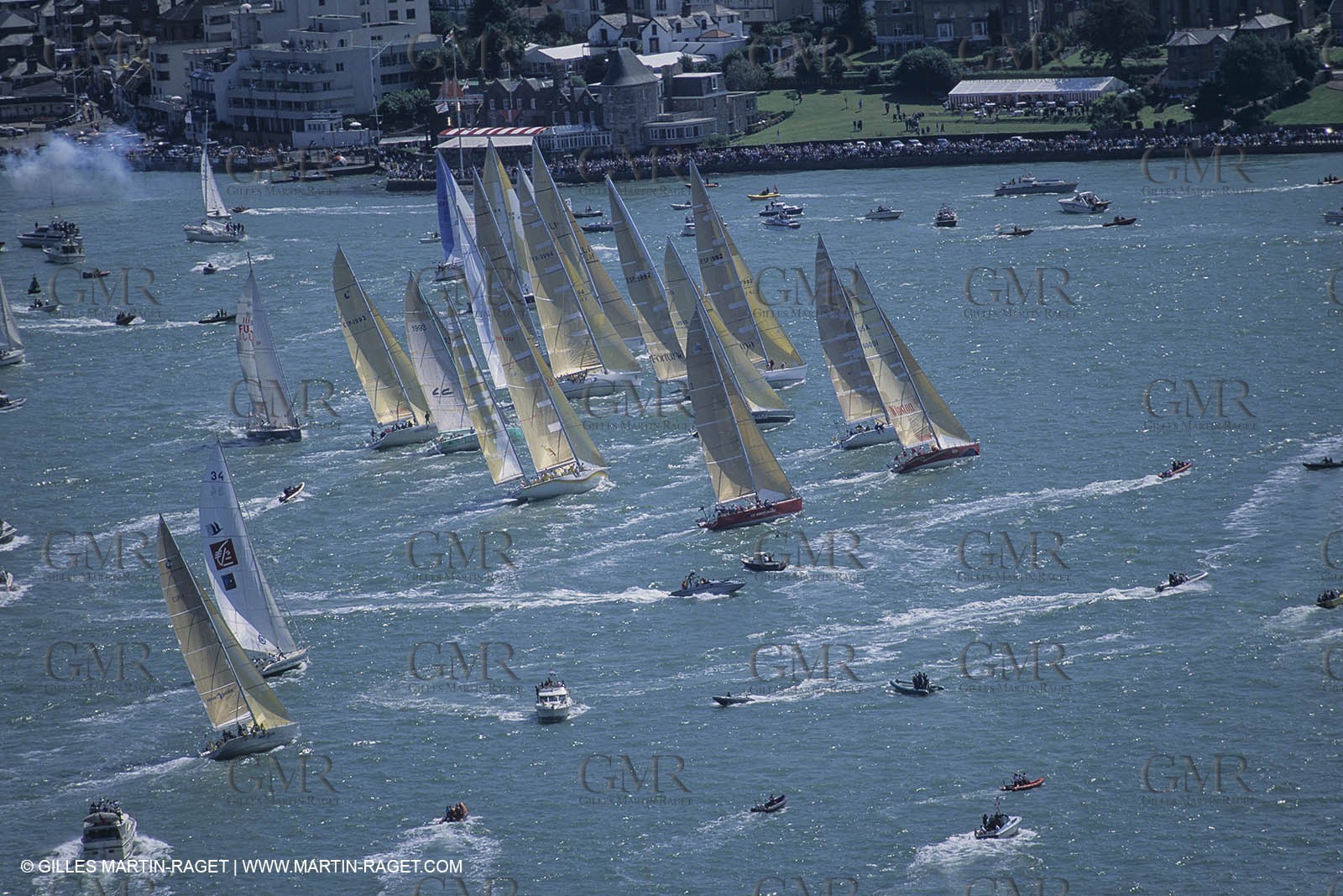 Sailing, Yacht Racing, Admiral's Cup, Cowes Week, Cowes (UK, IOW)
