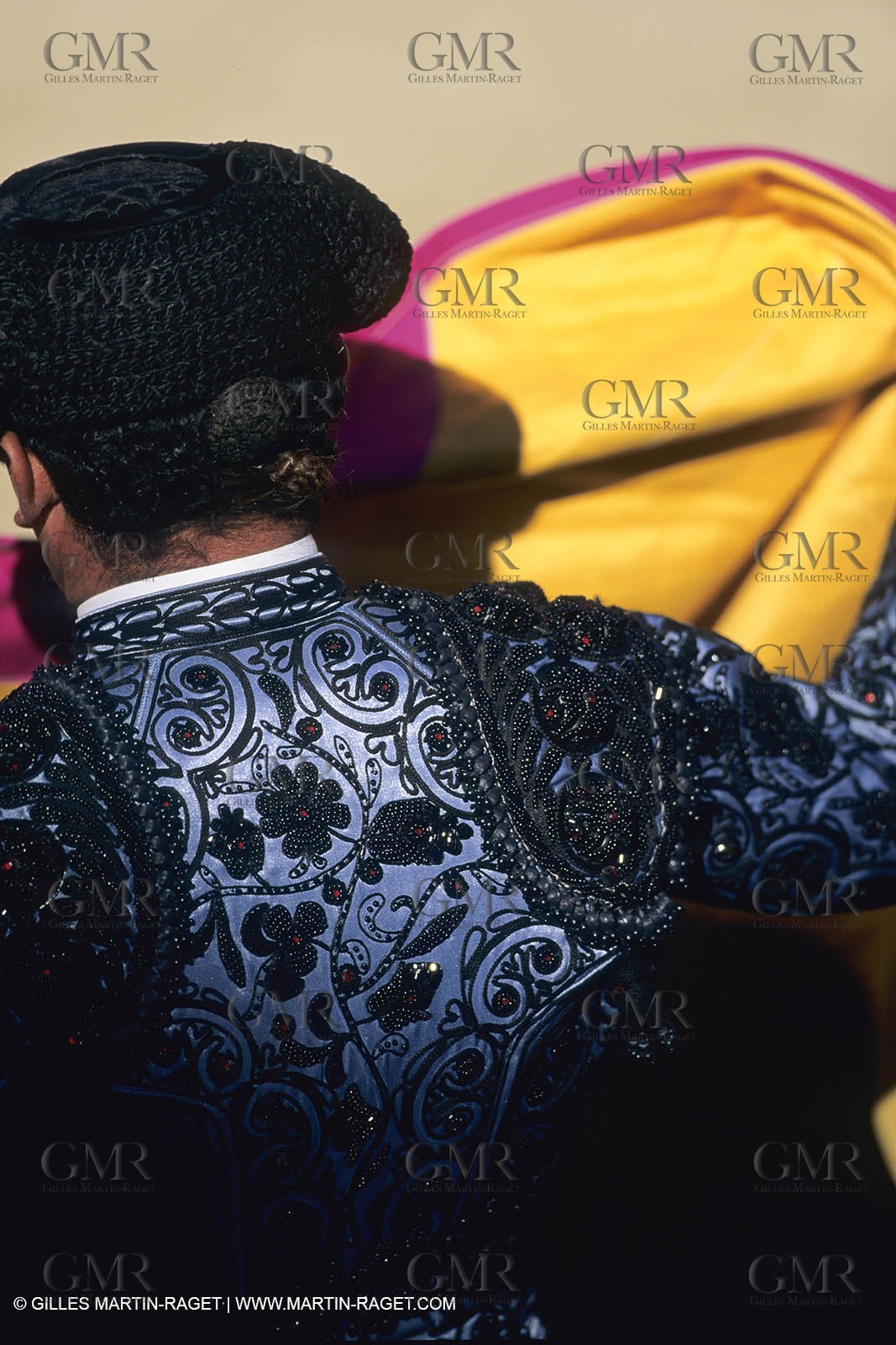 France, Provence, Traditions, Tauromachie, bull fights, détail costumes, habit de lumière