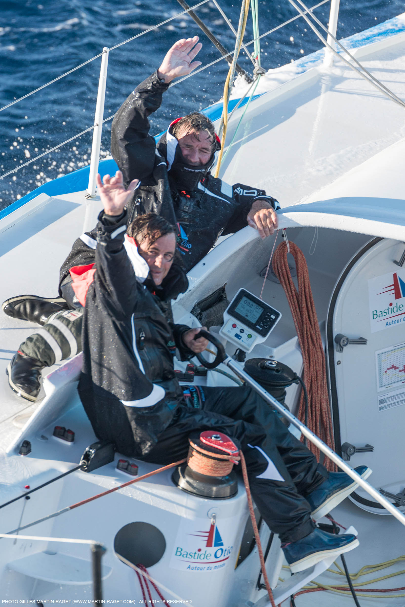 13 07 2017, Port Camargue (FRA,30), Transat Jacques Vabre 2017, Bastide Otio (Kito de Pavant, Yannick Bestaven), offshore trainings
