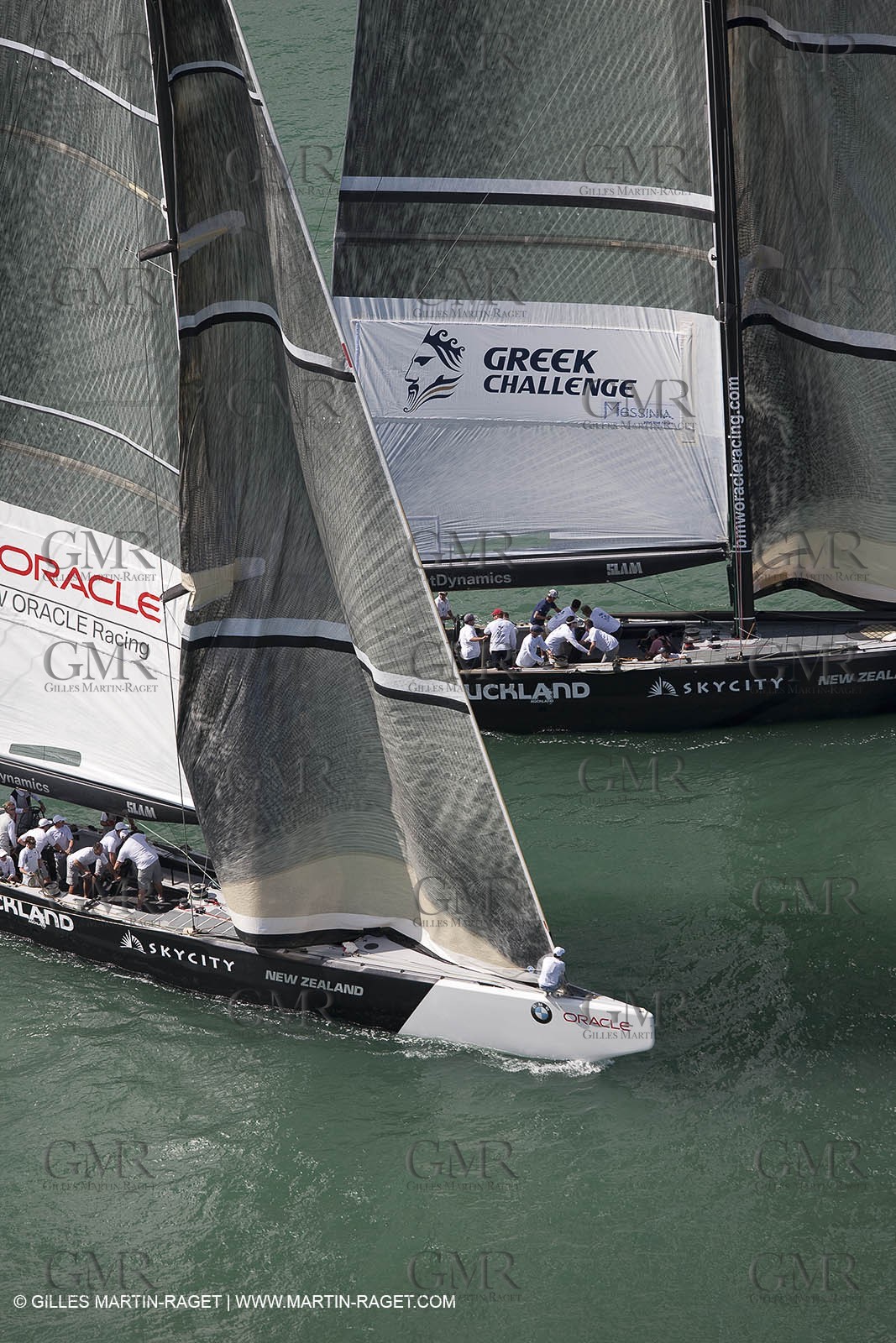 29 01 2009 - Auckland (NZL) -  Louis Vuitton Pacific Series - BMW ORACLE Racing - Training