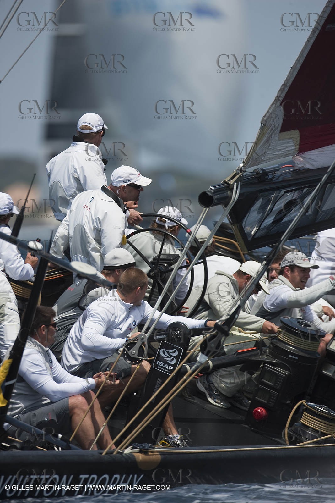 19 05 2010 - La Maddalena (ITA, Sardinia) Louis Vuitton Trophy - BMW ORACLE Racing - Training