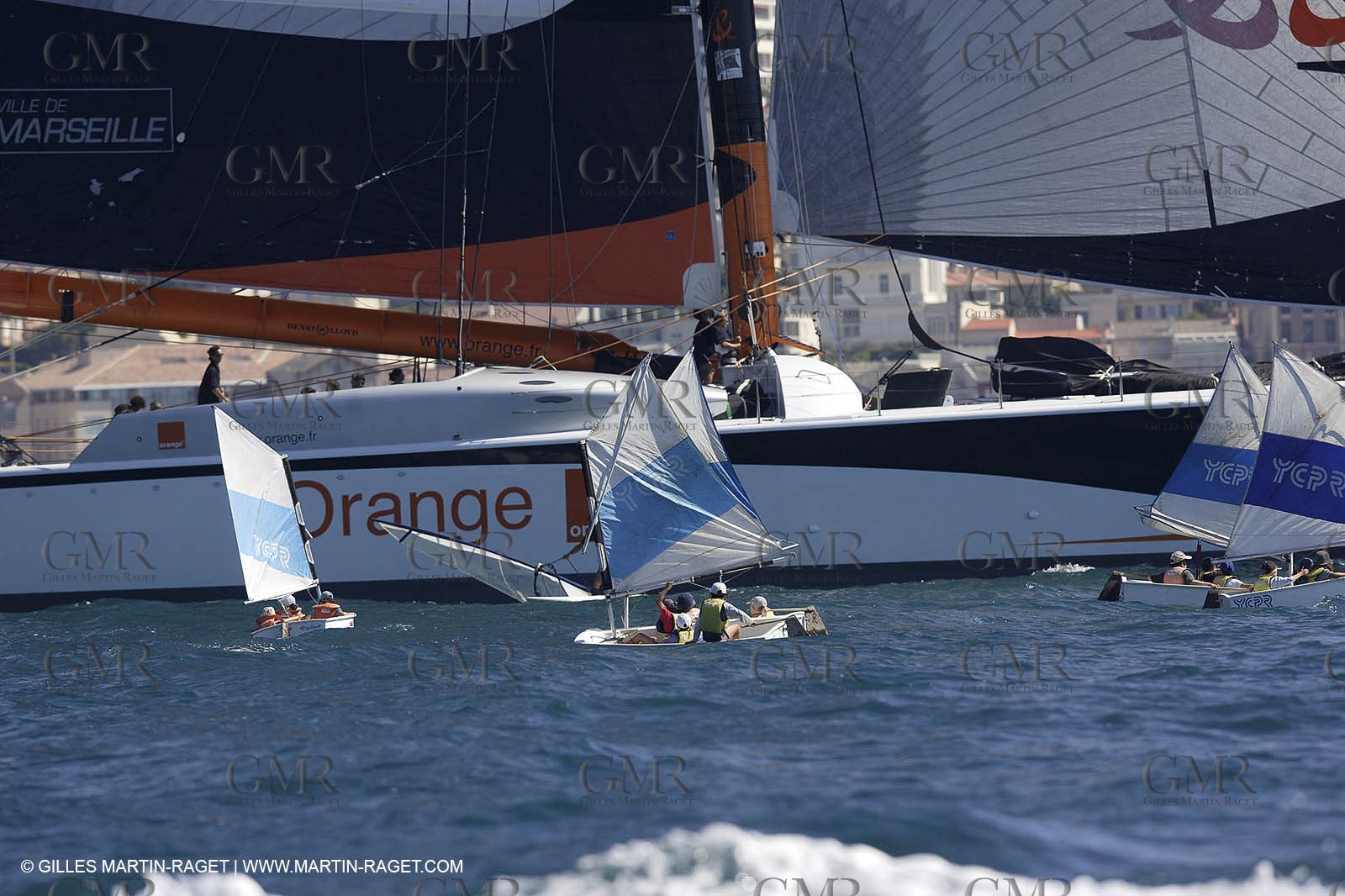 Orange II-2004 Mediterranée Record-arrival at Marseilles