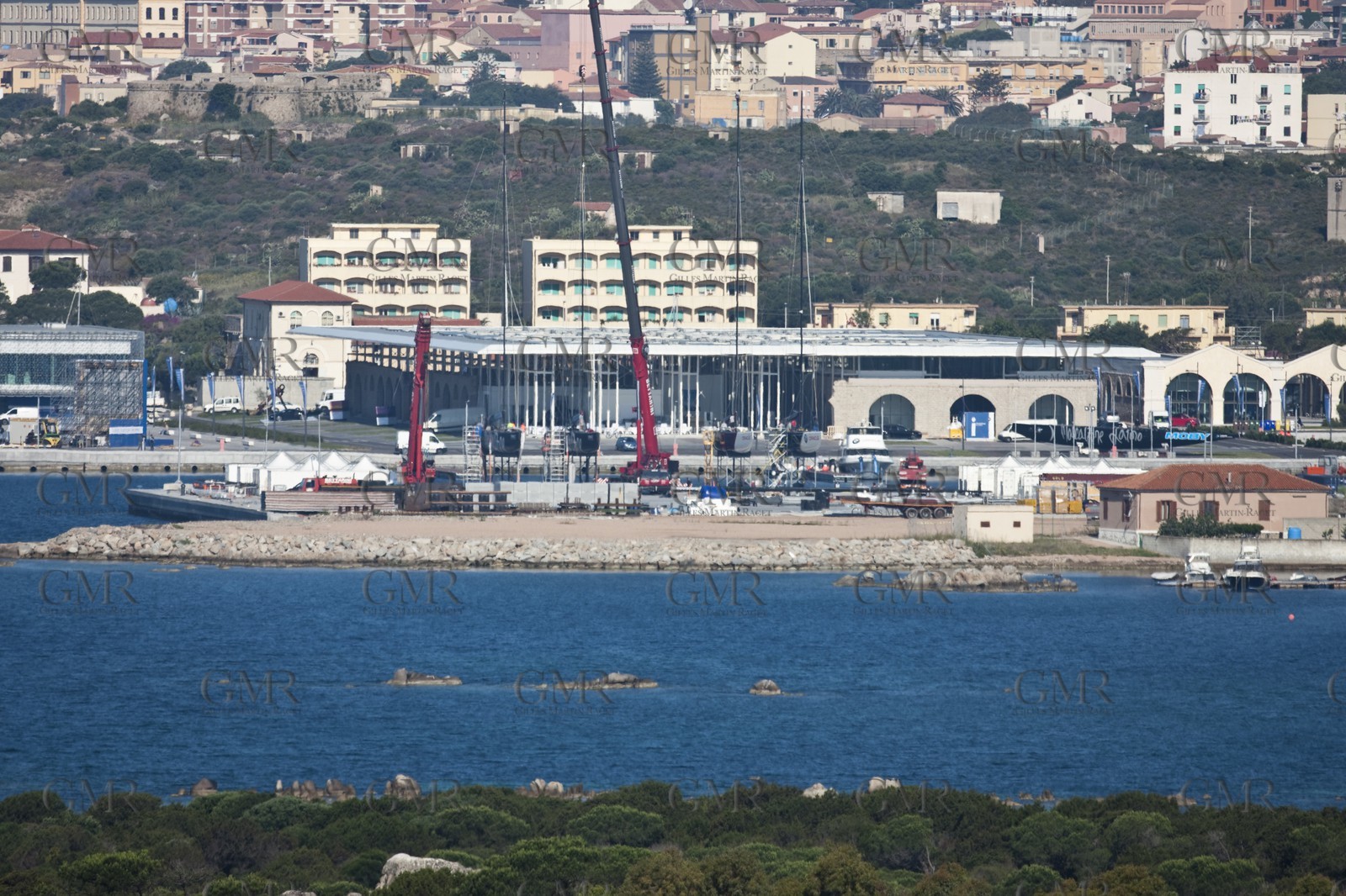 19 05 2010 - La Maddalena (ITA, Sardinia) - Chantier Naval Carrano et marina Passo de la Moneta